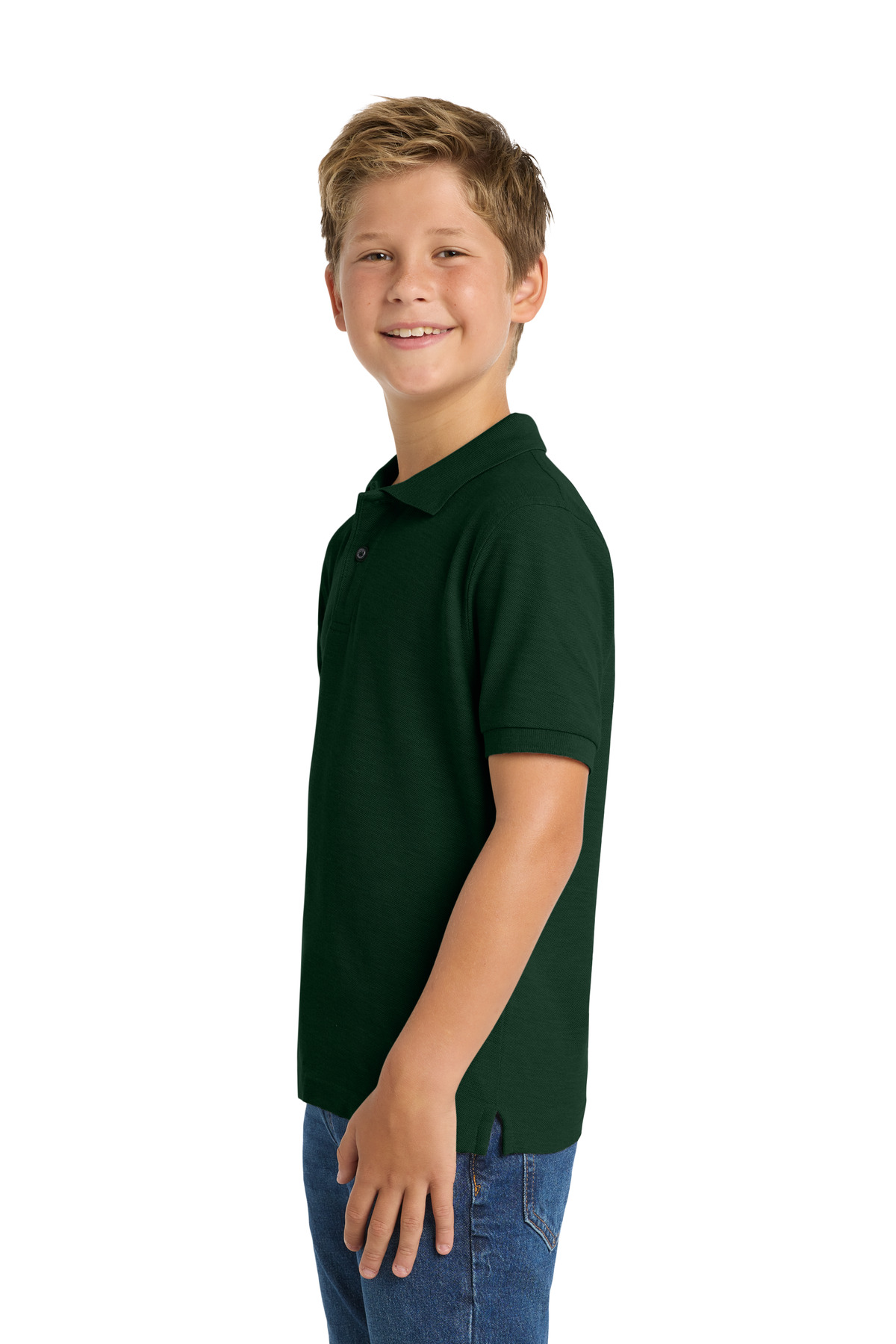 Port Authority Youth Silk Touch Polo. Y500