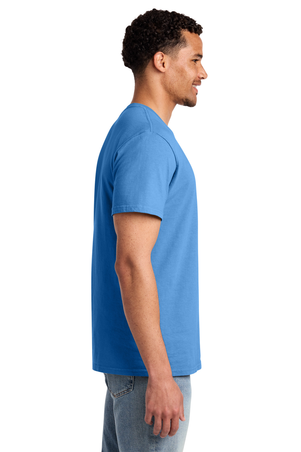 Port & Co Beach Wash Garment-Dyed Pocket Tee. PC099P