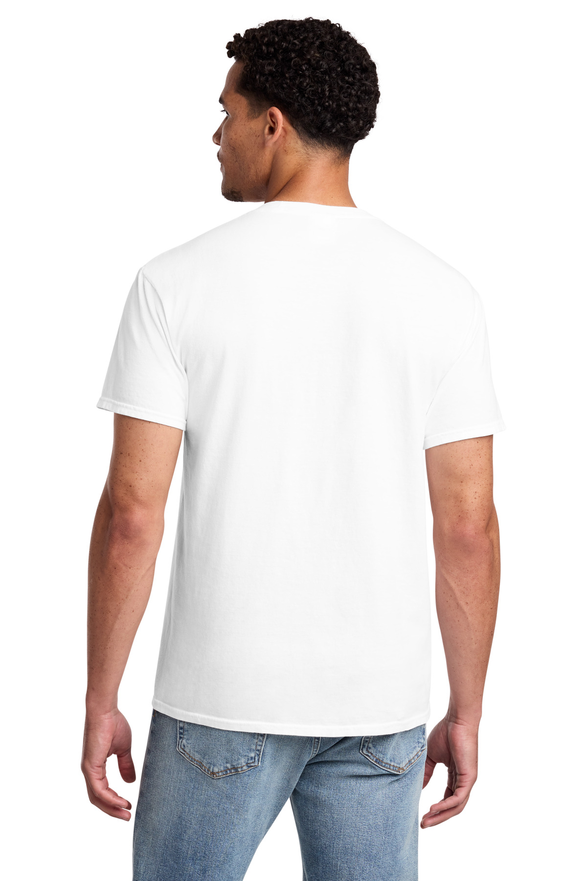 Port & Co Beach Wash Garment-Dyed Pocket Tee. PC099P