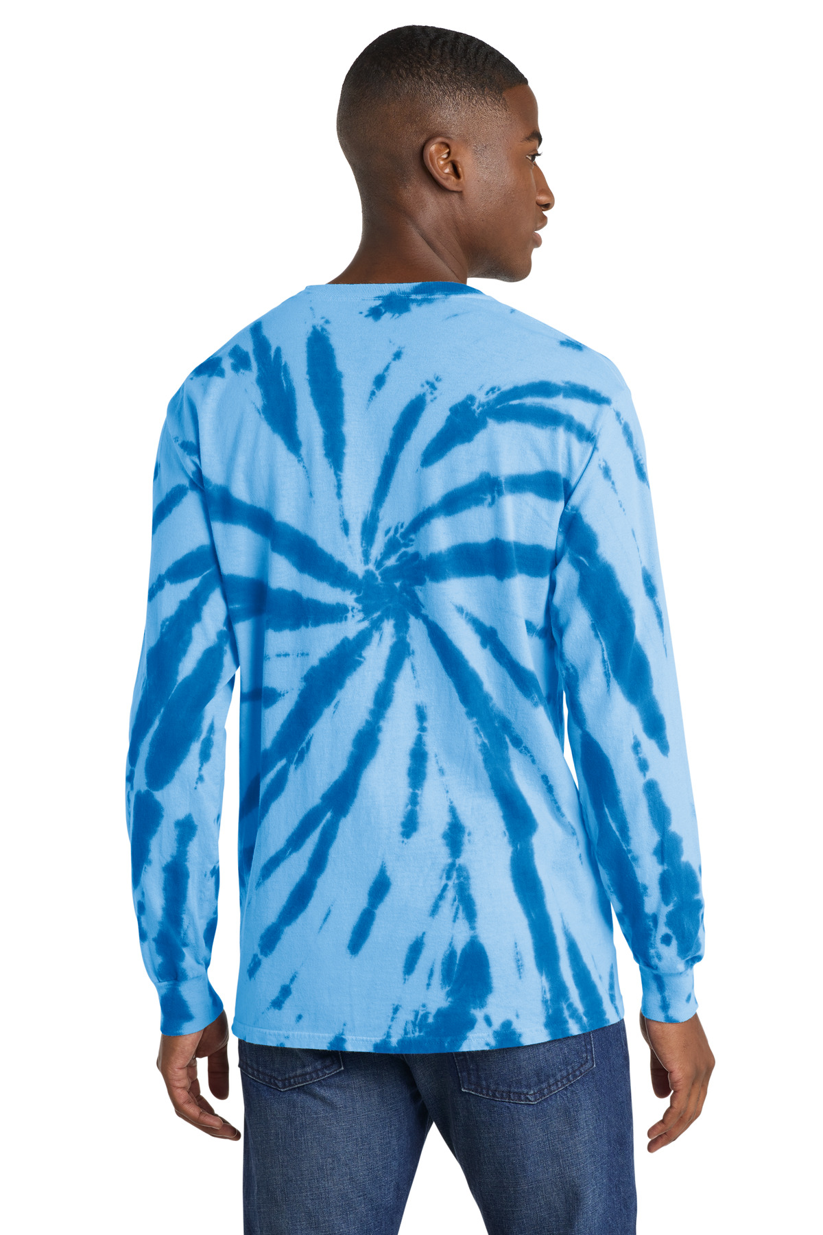Port & Co Tie-Dye Long Sleeve Tee. PC147LS