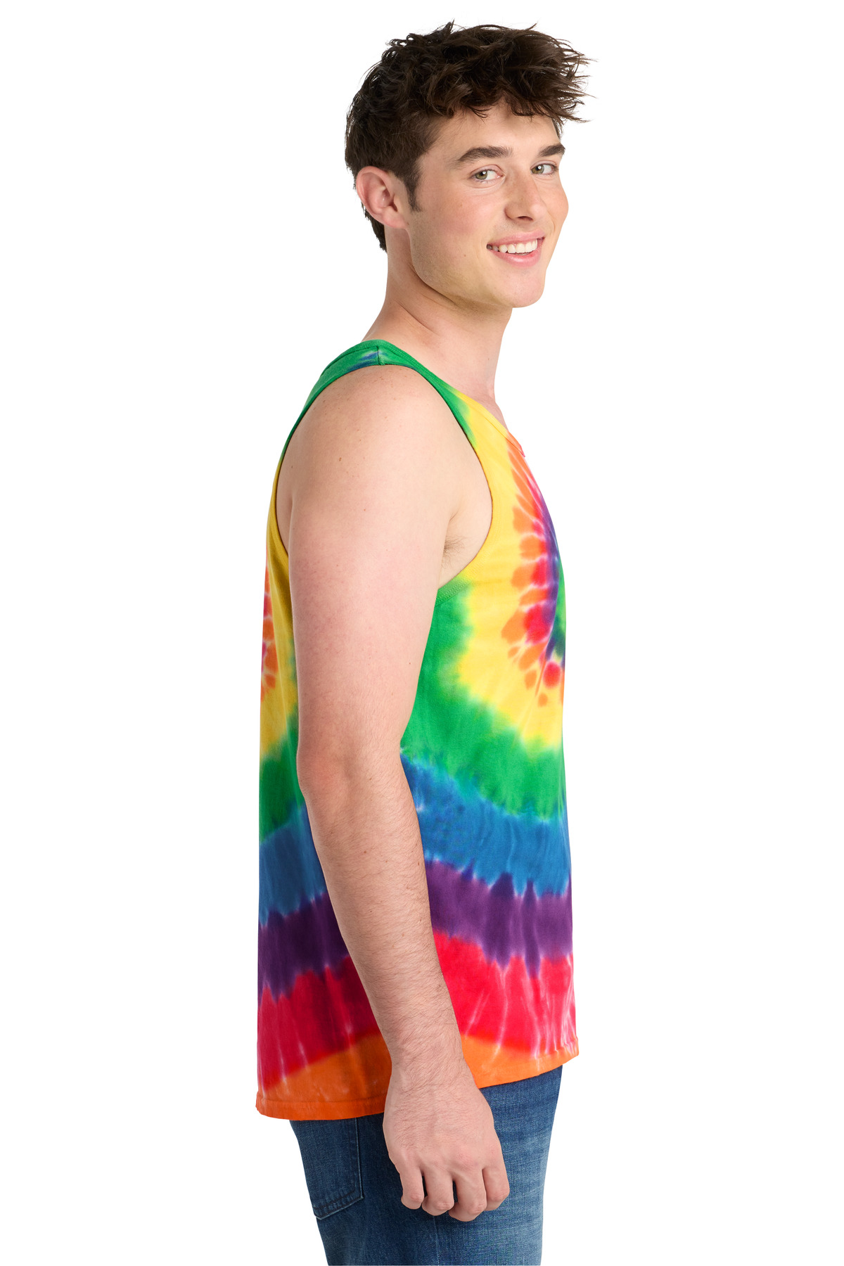 Port & Co Tie-Dye Tank Top. PC147TT
