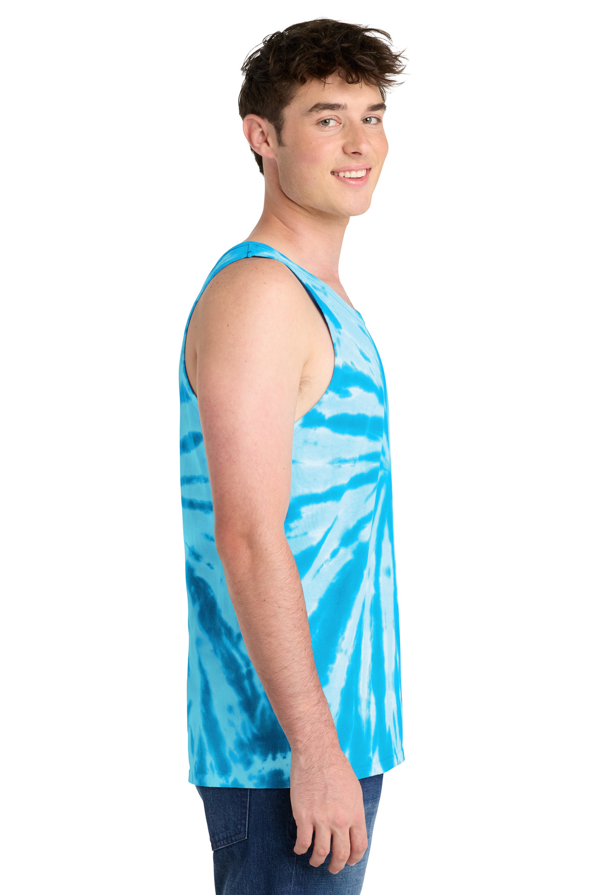Port & Co Tie-Dye Tank Top. PC147TT