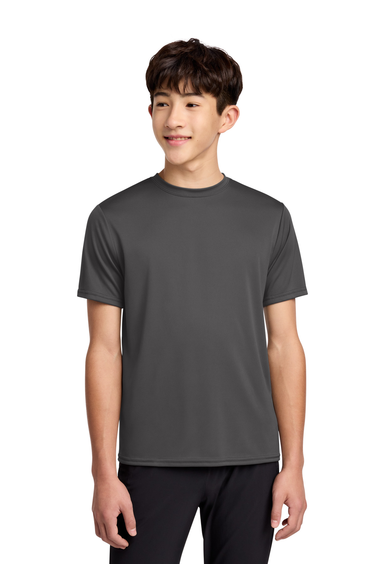Port & Co ™ Youth Performance Tee. PC380Y - Charcoal