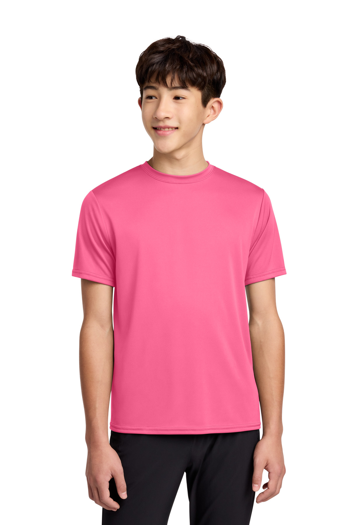 Port & Co ™ Youth Performance Tee. PC380Y - Neon Pink
