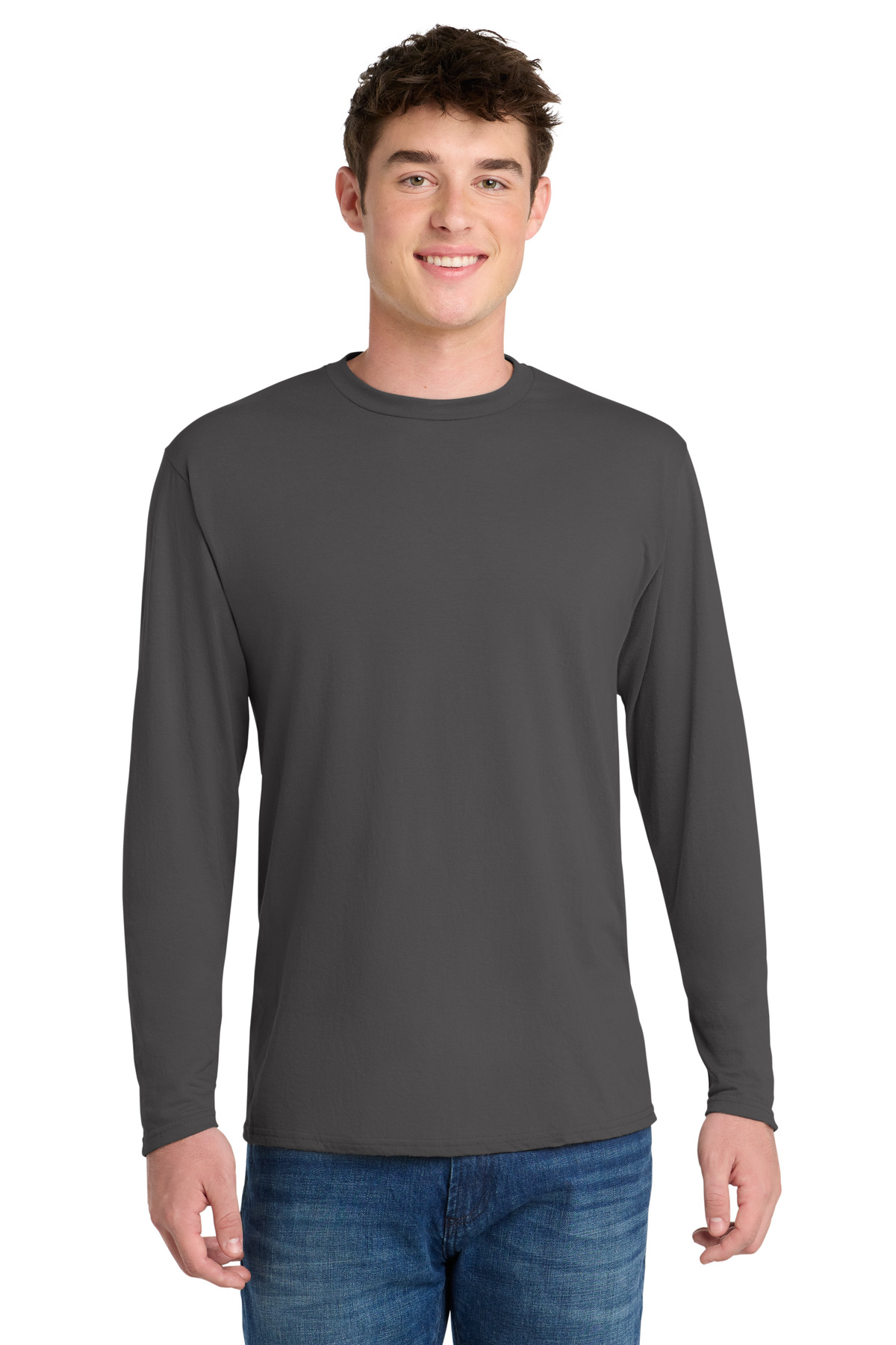Port & Co Ôäó  Long Sleeve Performance Blend Tee. PC381LS