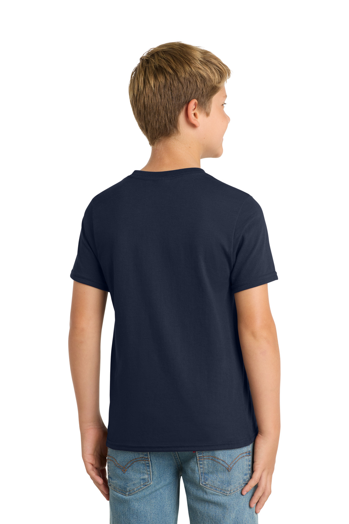 Port & Co Youth Performance Blend Tee. PC381Y