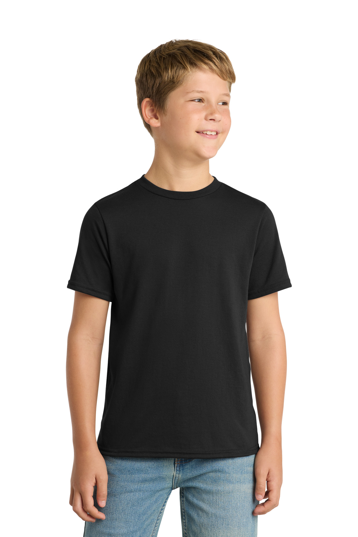 Port & Co ™ Youth Performance Blend Tee. PC381Y - Jet Black
