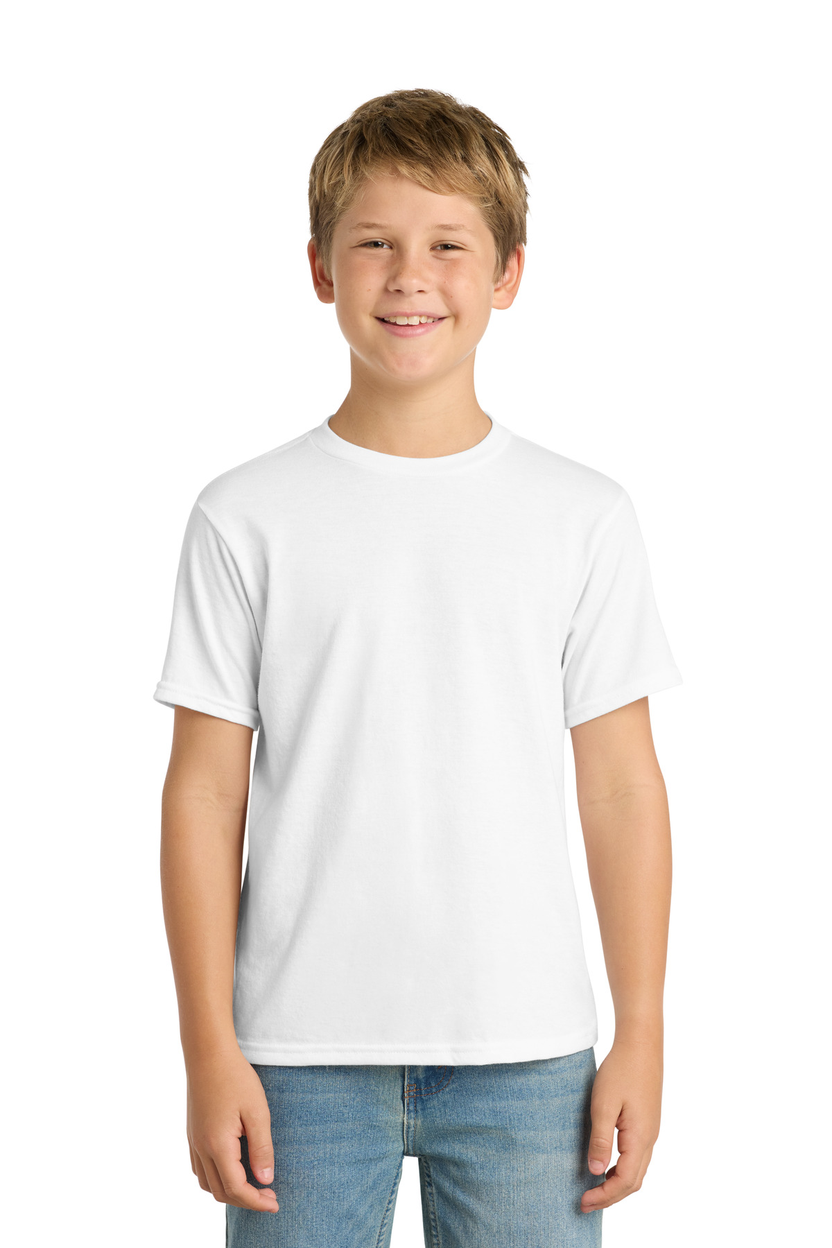 Port & Co Youth Performance Blend Tee-Port &#38; Company