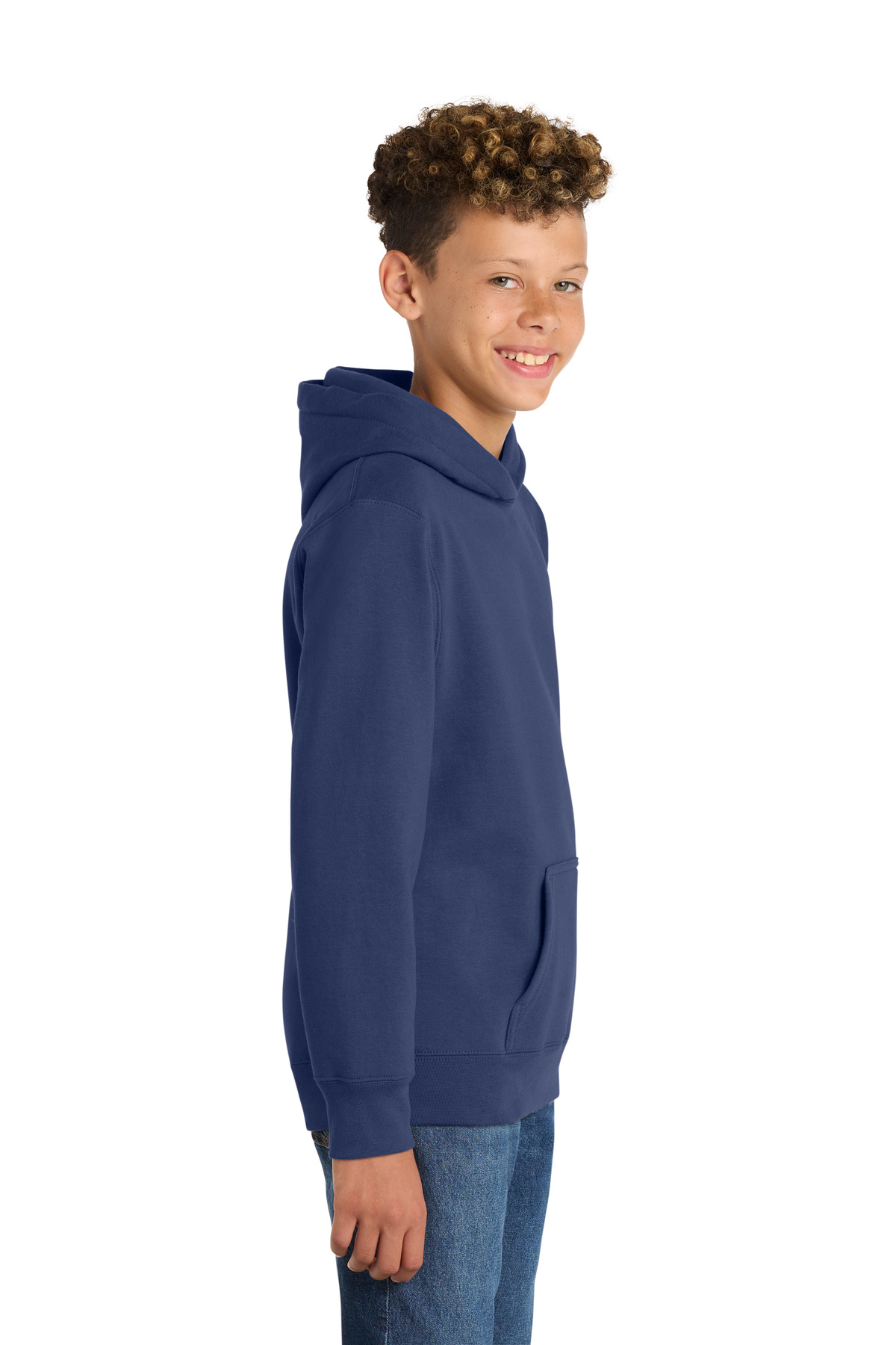 Port & Co Youth Fan Favorite Fleece Pullover Hooded Sweatshirt. PC850YH