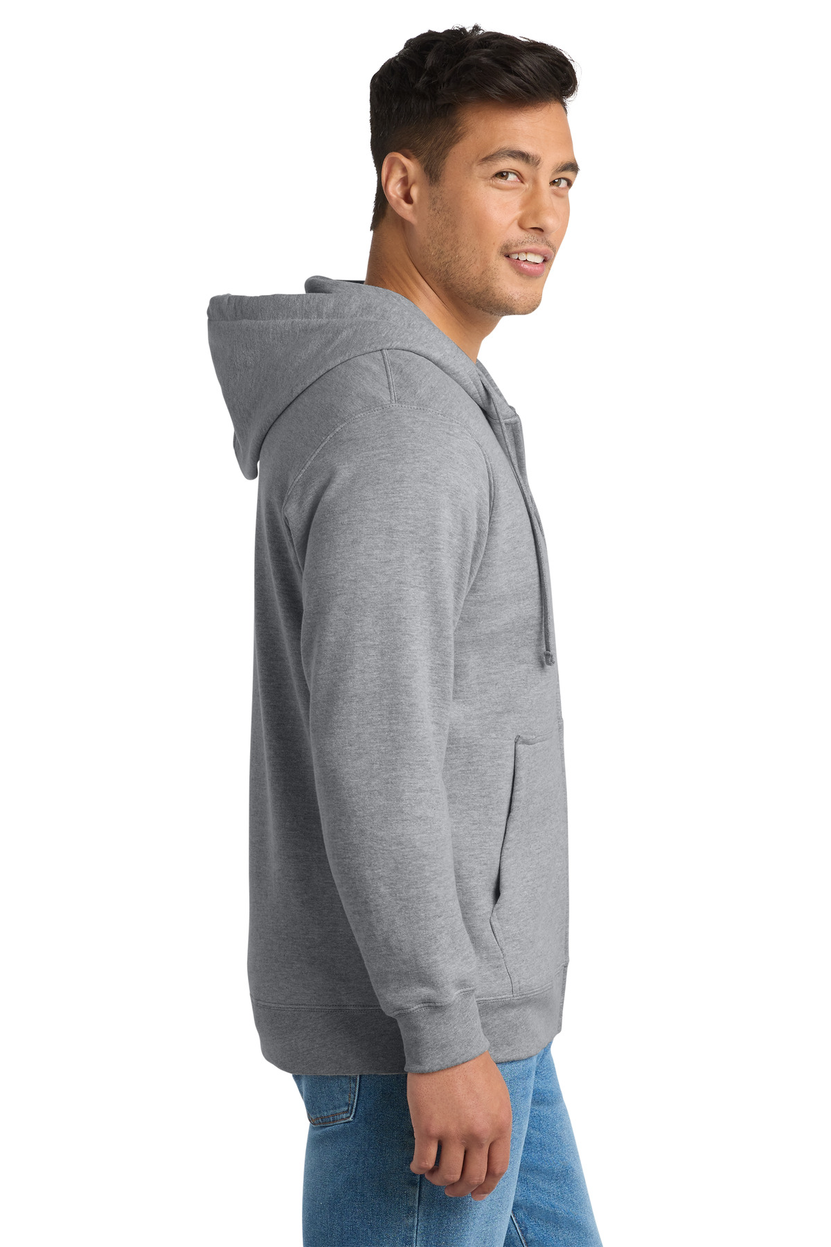 Port & Co Fan Favorite Fleece Full-Zip Hooded Sweatshirt. PC850ZH
