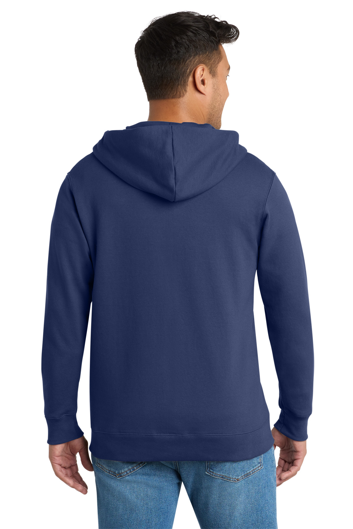 Port & Co Fan Favorite Fleece Full-Zip Hooded Sweatshirt. PC850ZH