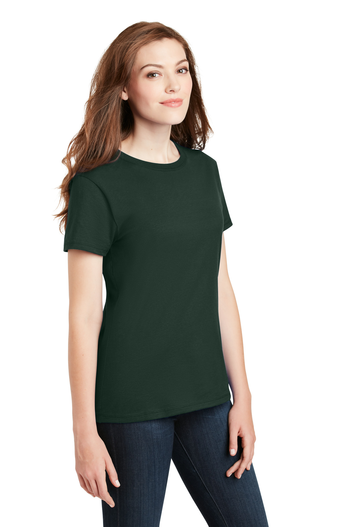 Hanes Women's Perfect-T Cotton T-Shirt. SL04