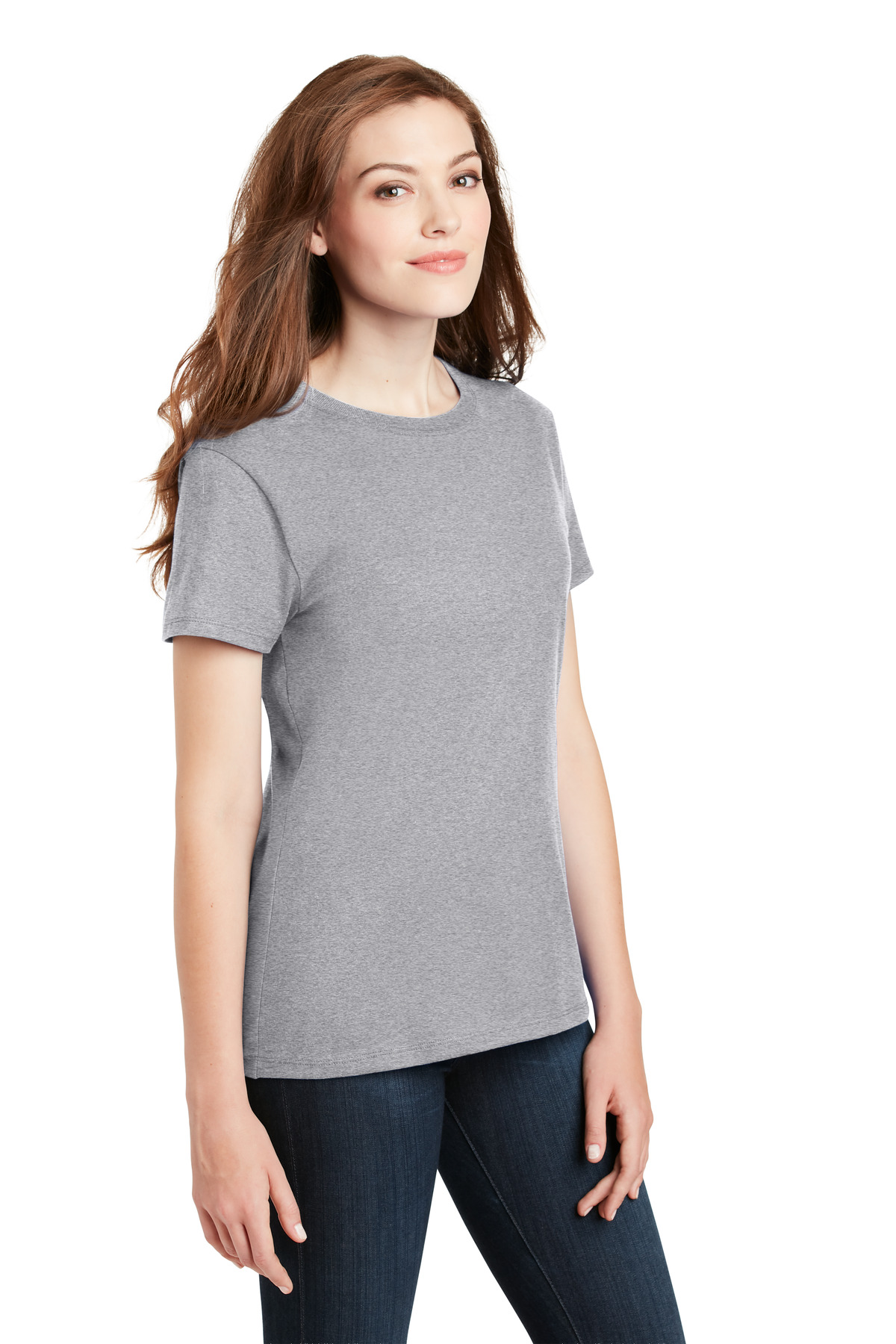 Hanes Women's Perfect-T Cotton T-Shirt. SL04