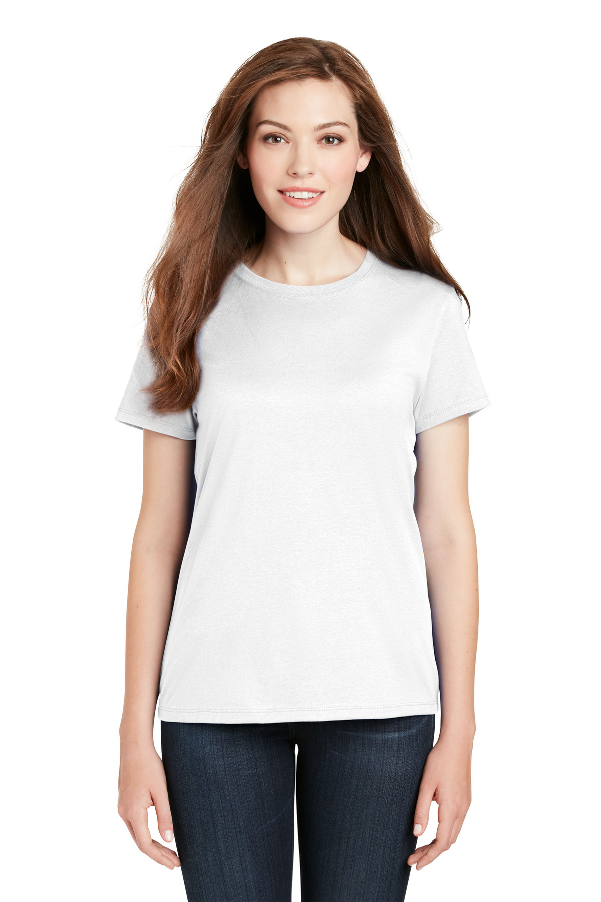 Hanes - Ladies Perfect-T Cotton T-Shirt-Hanes