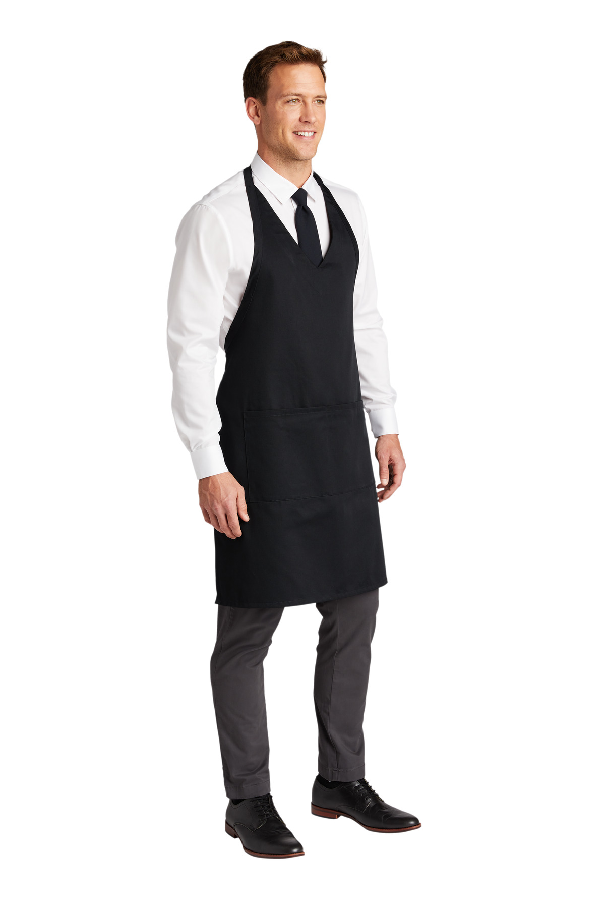 Port Authority Easy Care Tuxedo Apron with Stain Release. A704