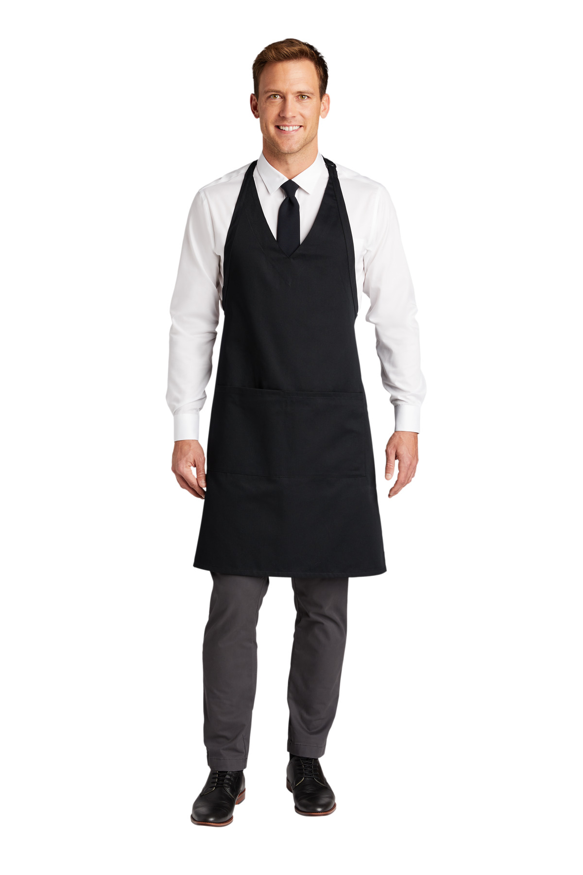 Port Authority Easy Care Tuxedo Apron with Stain Release. A704