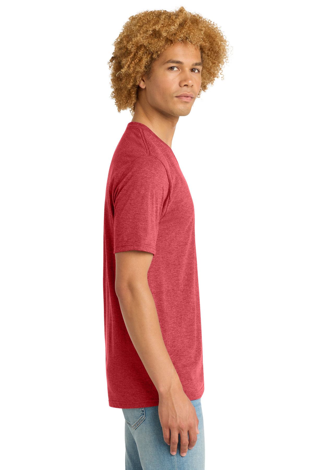 District Perfect Tri V-Neck Tee. DT1350
