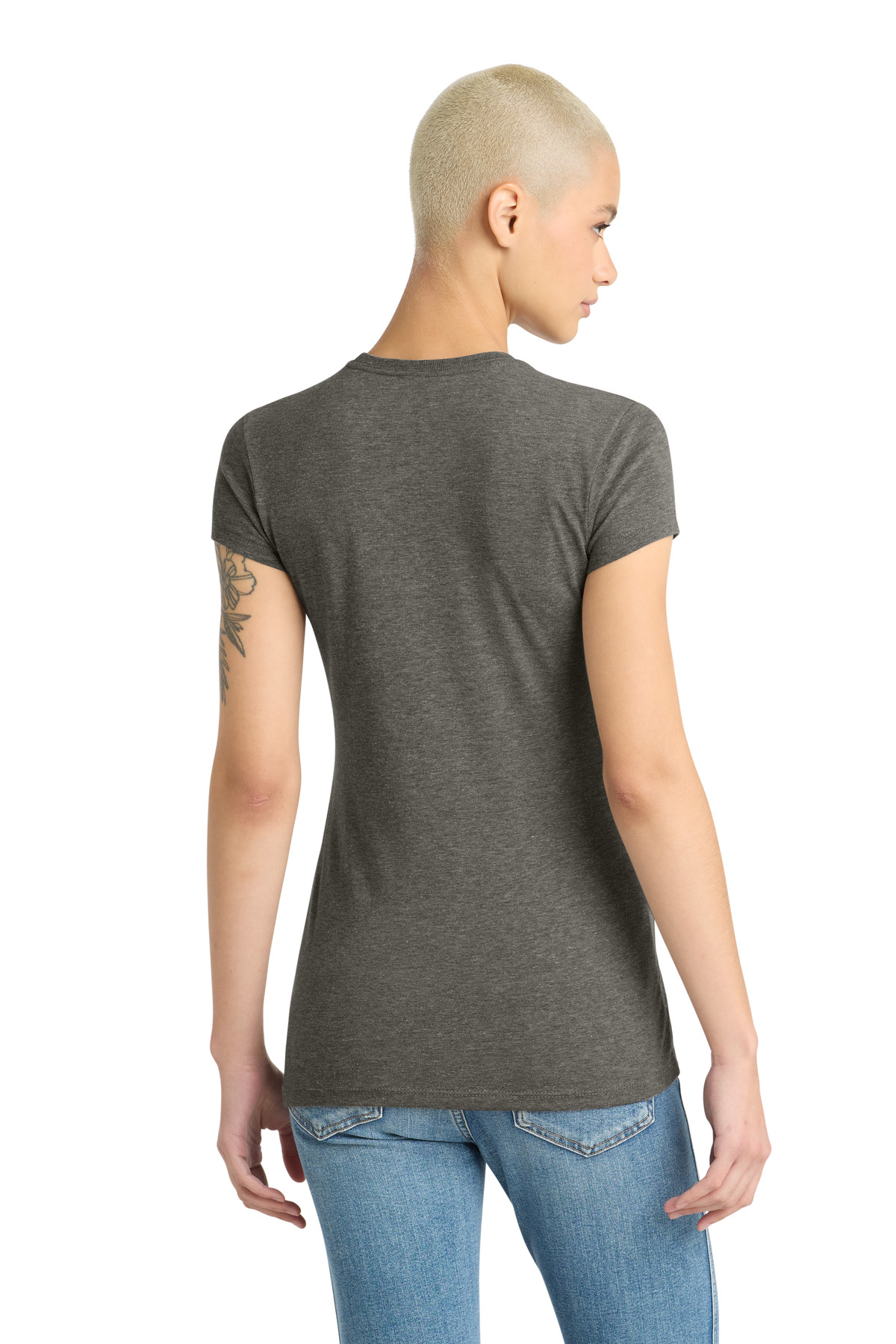 District Women's Fitted Perfect Tri Tee. DT155