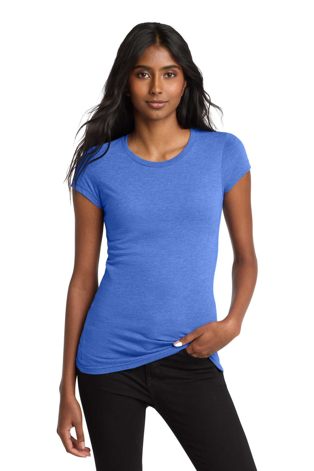 District Women's Fitted Very Important Tee . DT6001