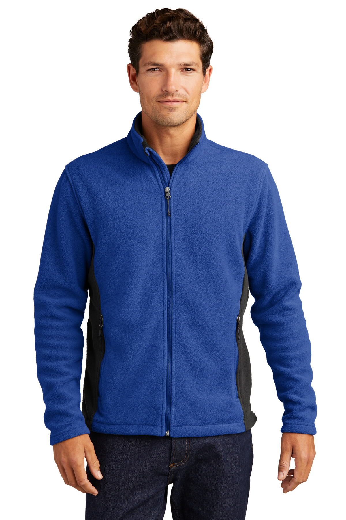 DISCONTINUED  Port Authority ®  Colorblock Value Fleece Jacket. F216