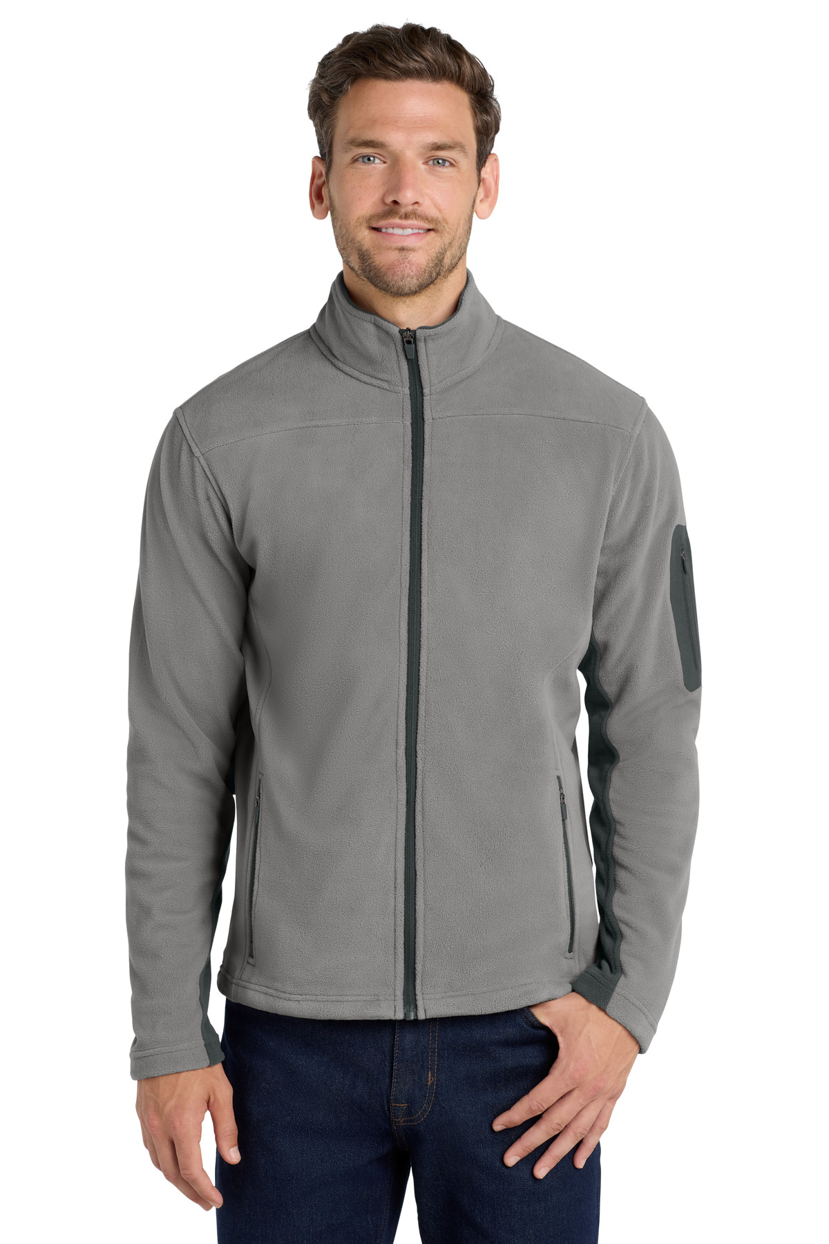 Port Authority ® Summit Fleece Full-Zip Jacket. F233 - Image 2