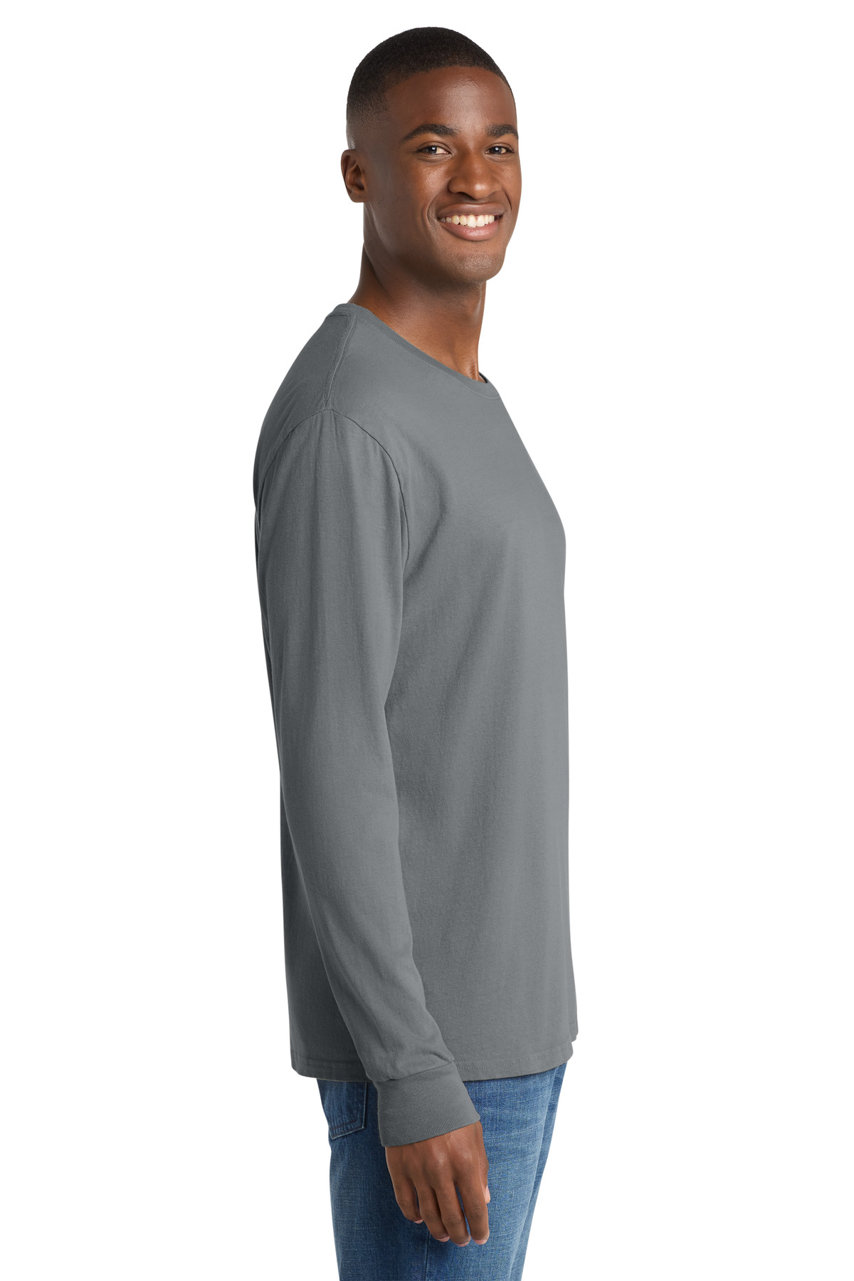 Port & Co Beach Wash Garment-Dyed Long Sleeve Tee PC099LS