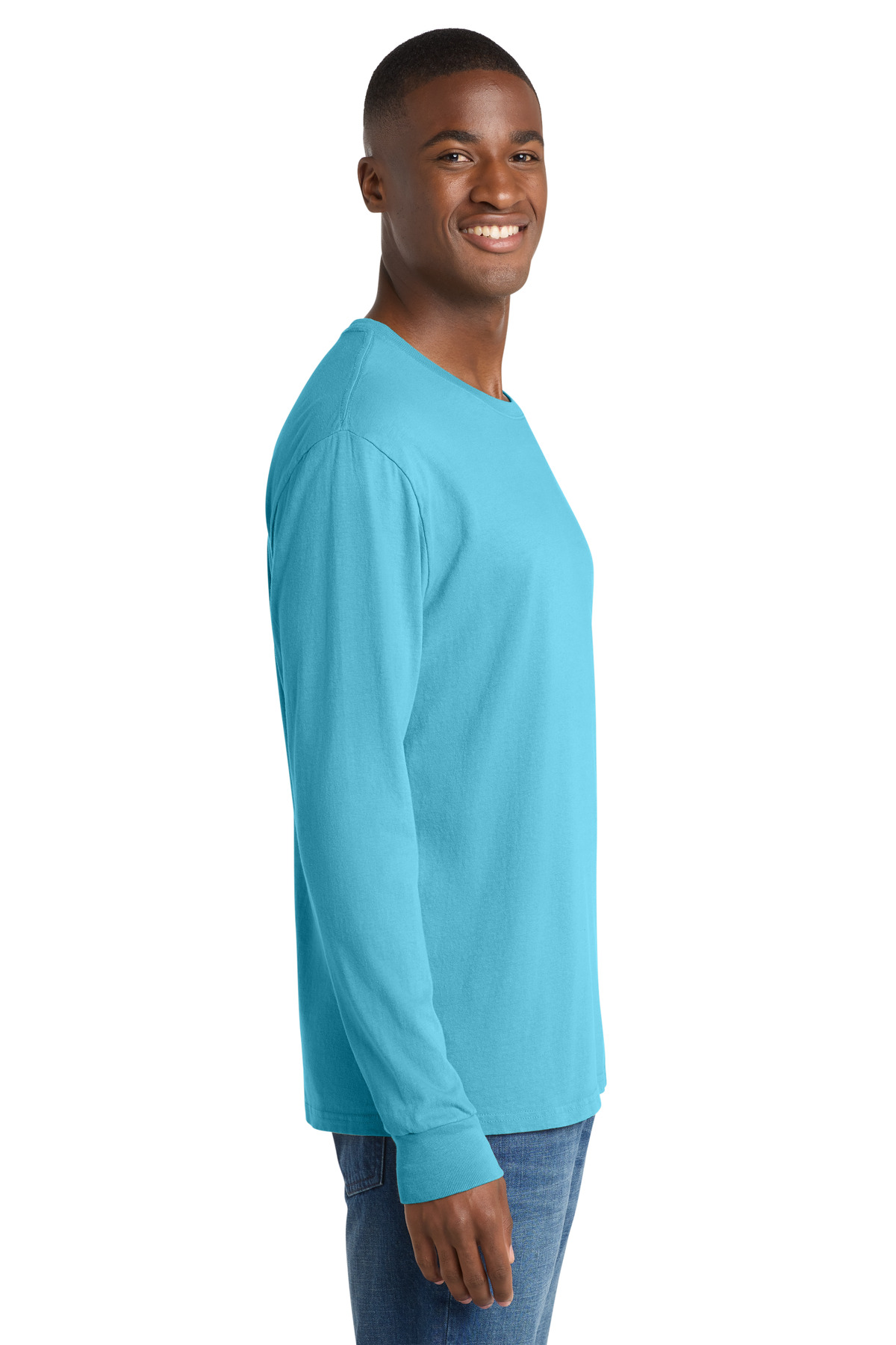 Port & Co Beach Wash Garment-Dyed Long Sleeve Tee PC099LS