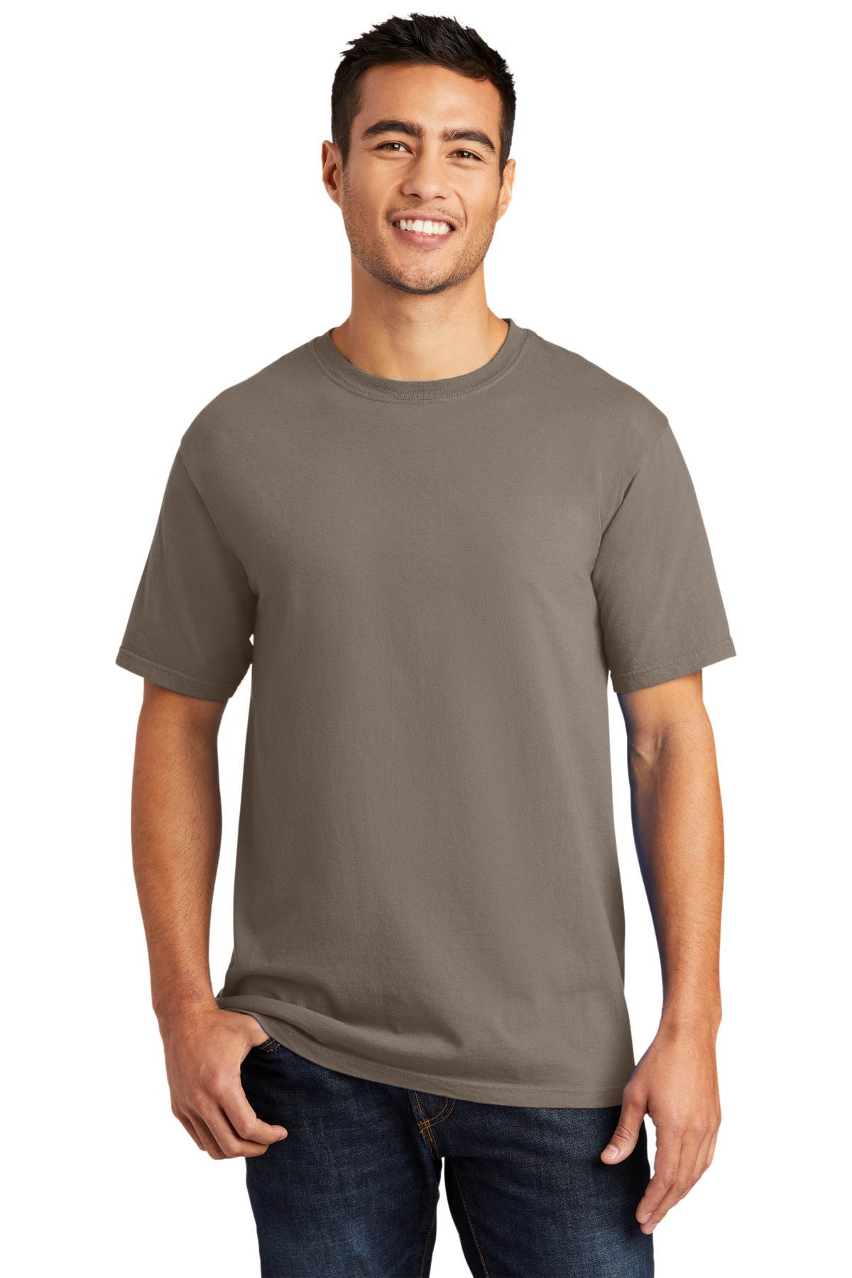 Port & Co PC099 swatch in Taupe