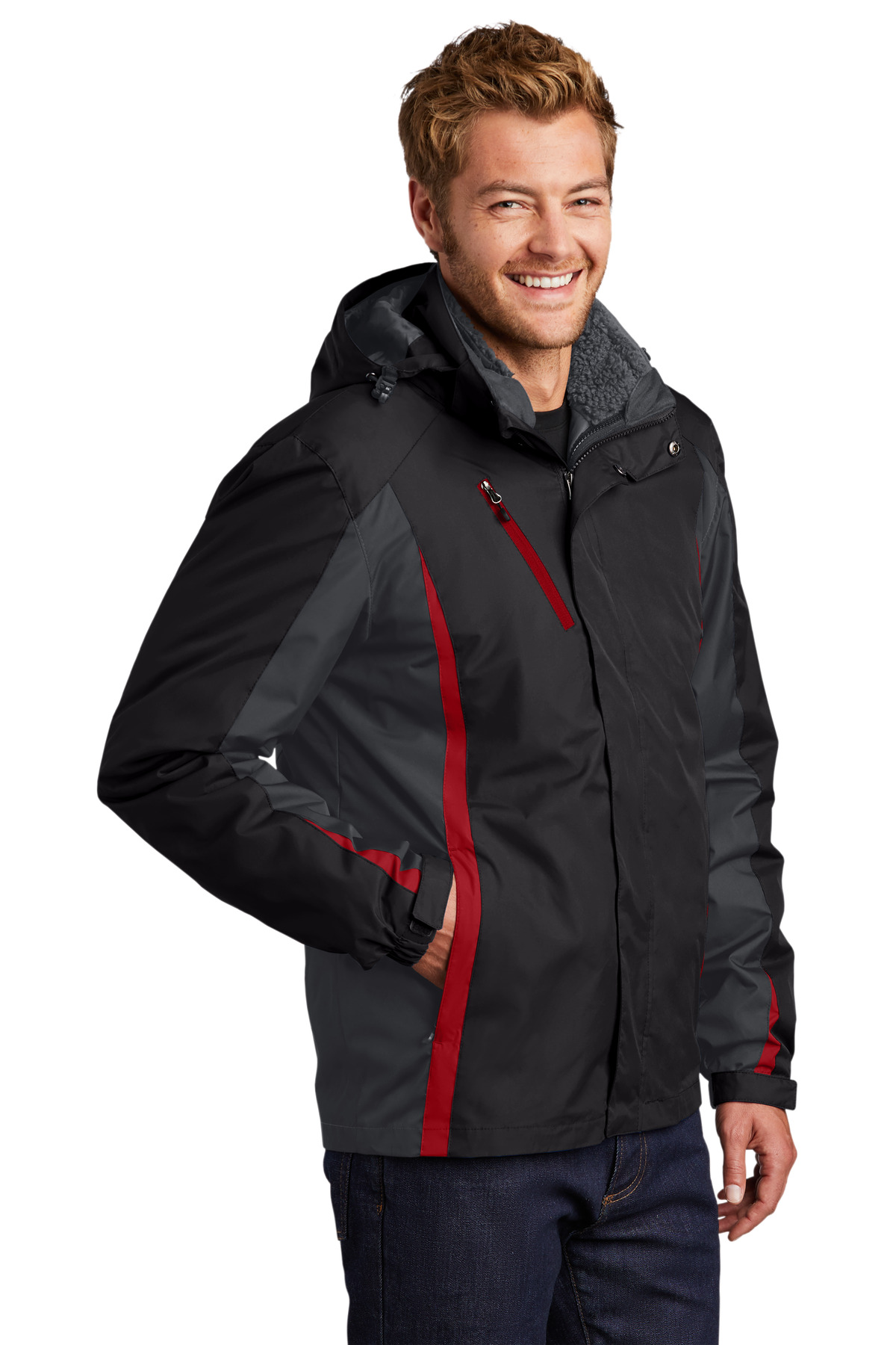 Port Authority Colorblock 3-in-1 Jacket. J321
