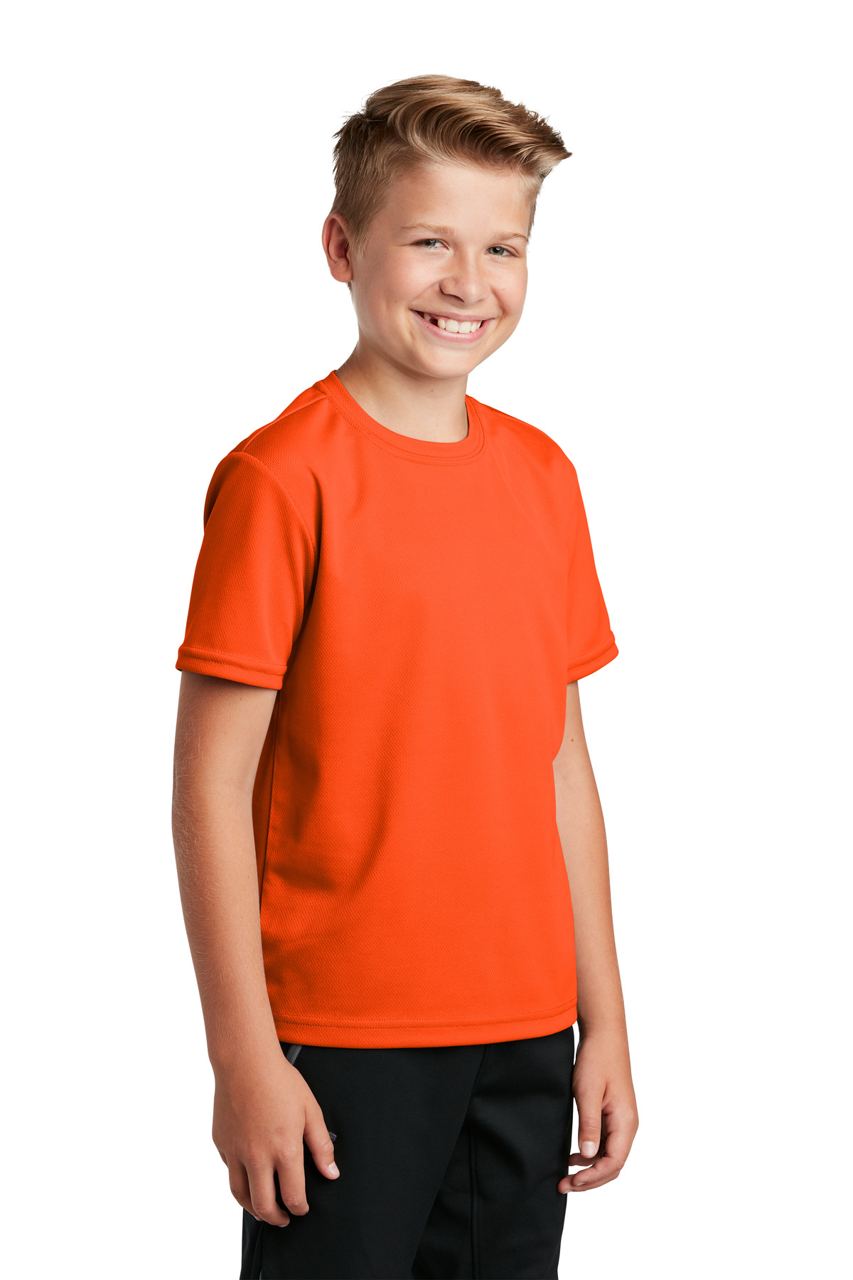 Sport-Tek Youth PosiCharge RacerMesh Tee. YST340