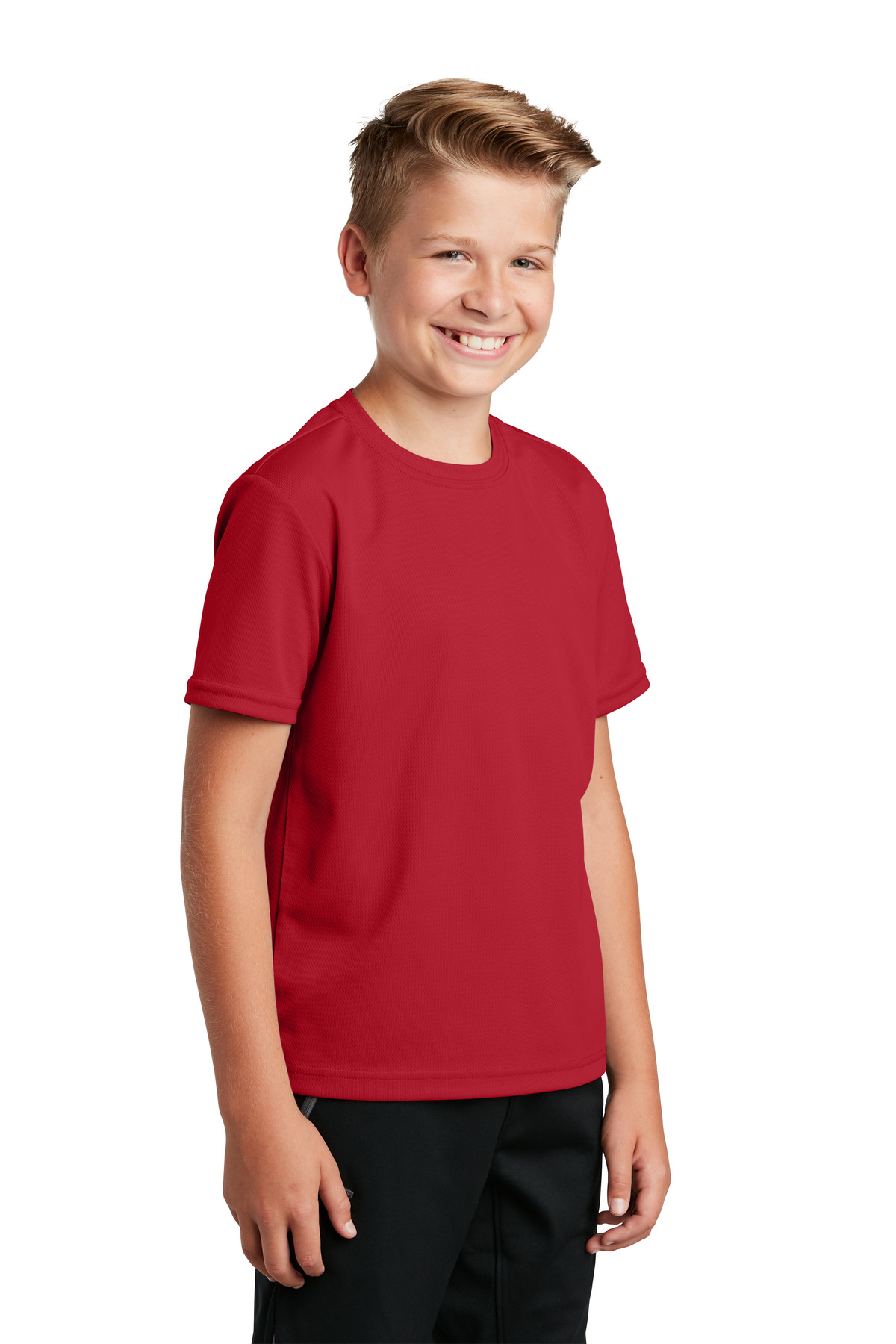 Sport-Tek Youth PosiCharge RacerMesh Tee. YST340
