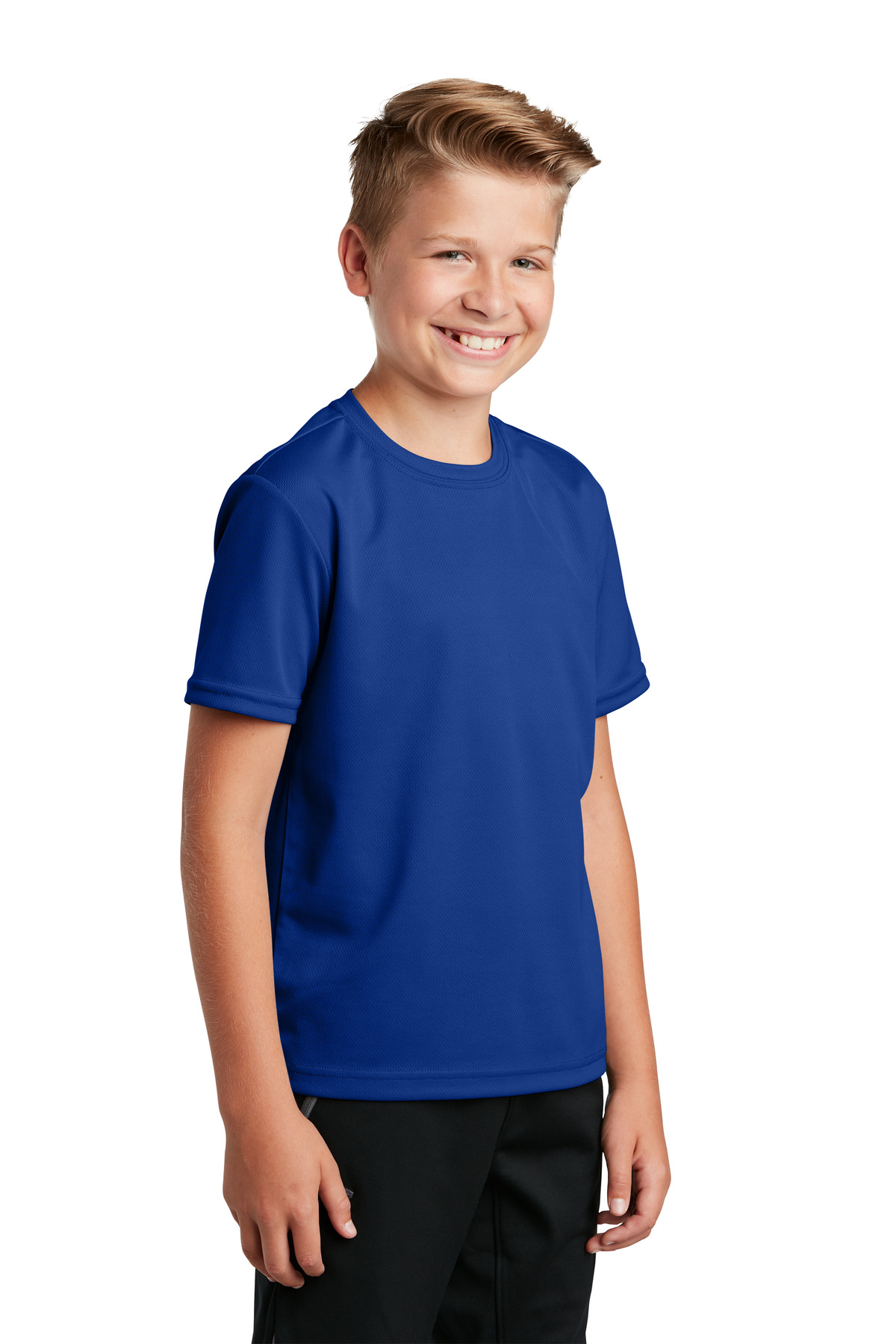 Sport-Tek Youth PosiCharge RacerMesh Tee. YST340