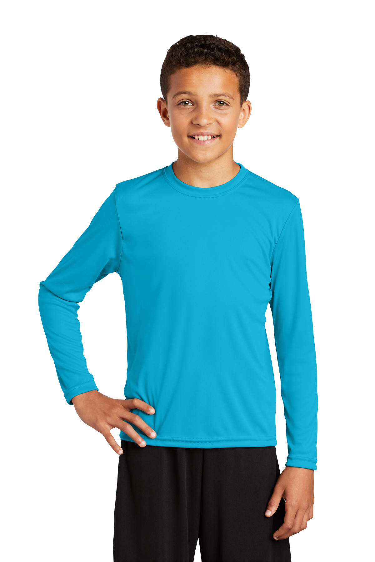 Sport-Tek Youth Long Sleeve PosiCharge CompetitorTee - YST350LS