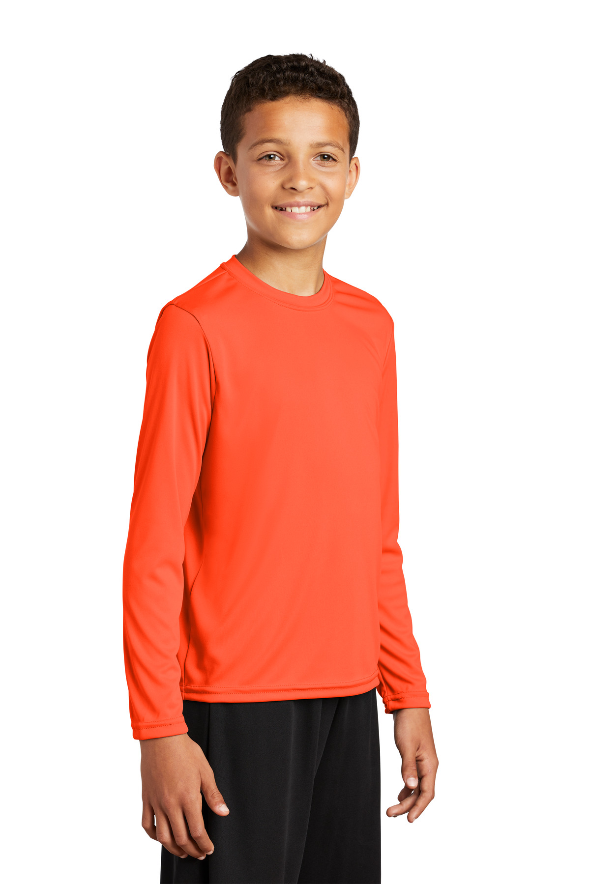 Sport-Tek Youth Long Sleeve PosiCharge Competitor Tee. YST350LS