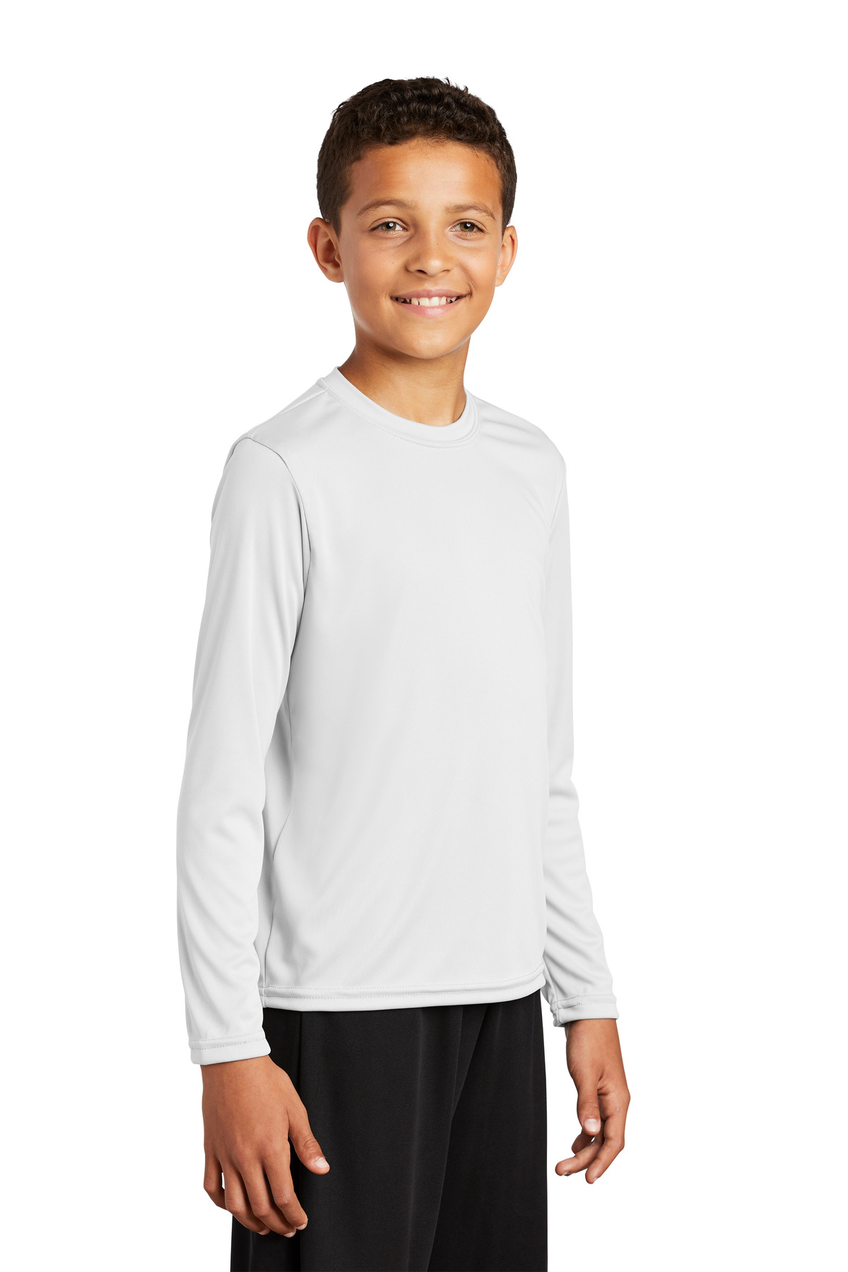 Sport-Tek Youth Long Sleeve PosiCharge Competitor Tee. YST350LS