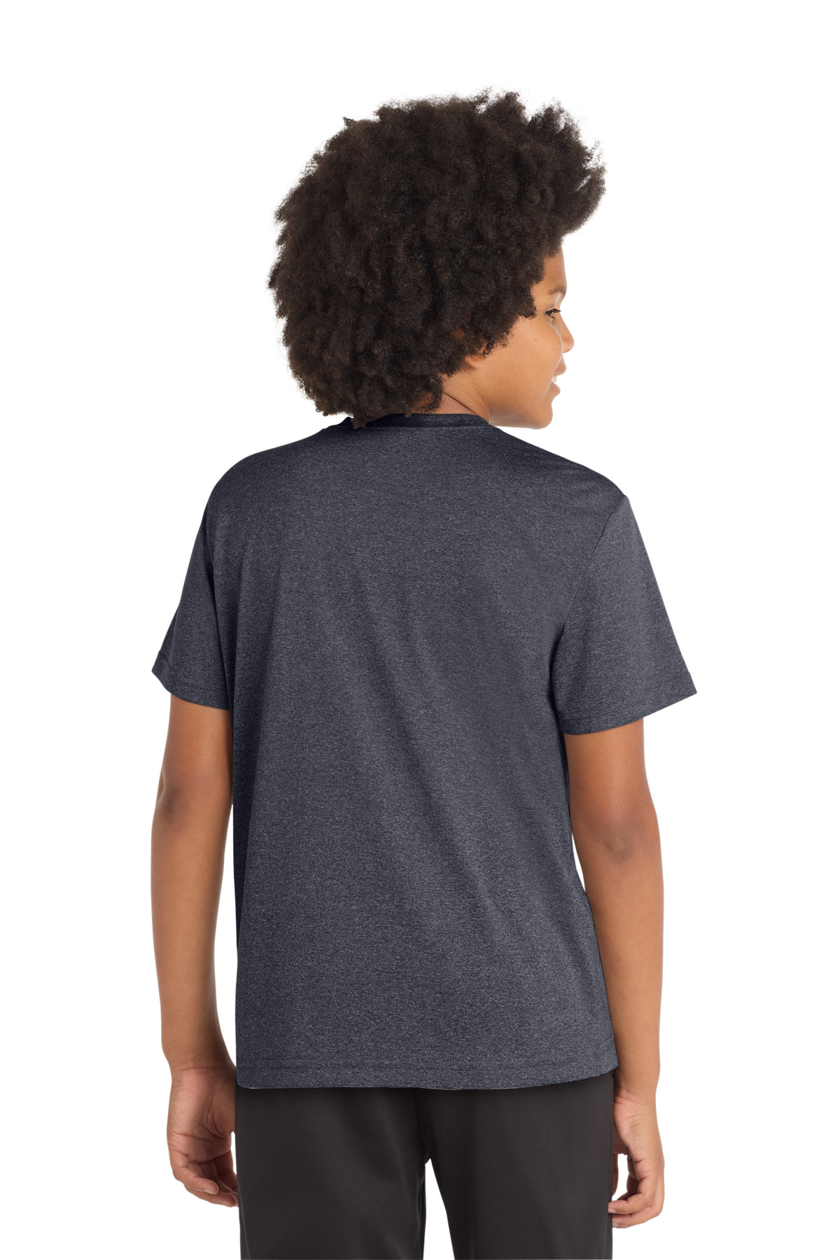 Sport-Tek Youth Heather Contender Tee. YST360