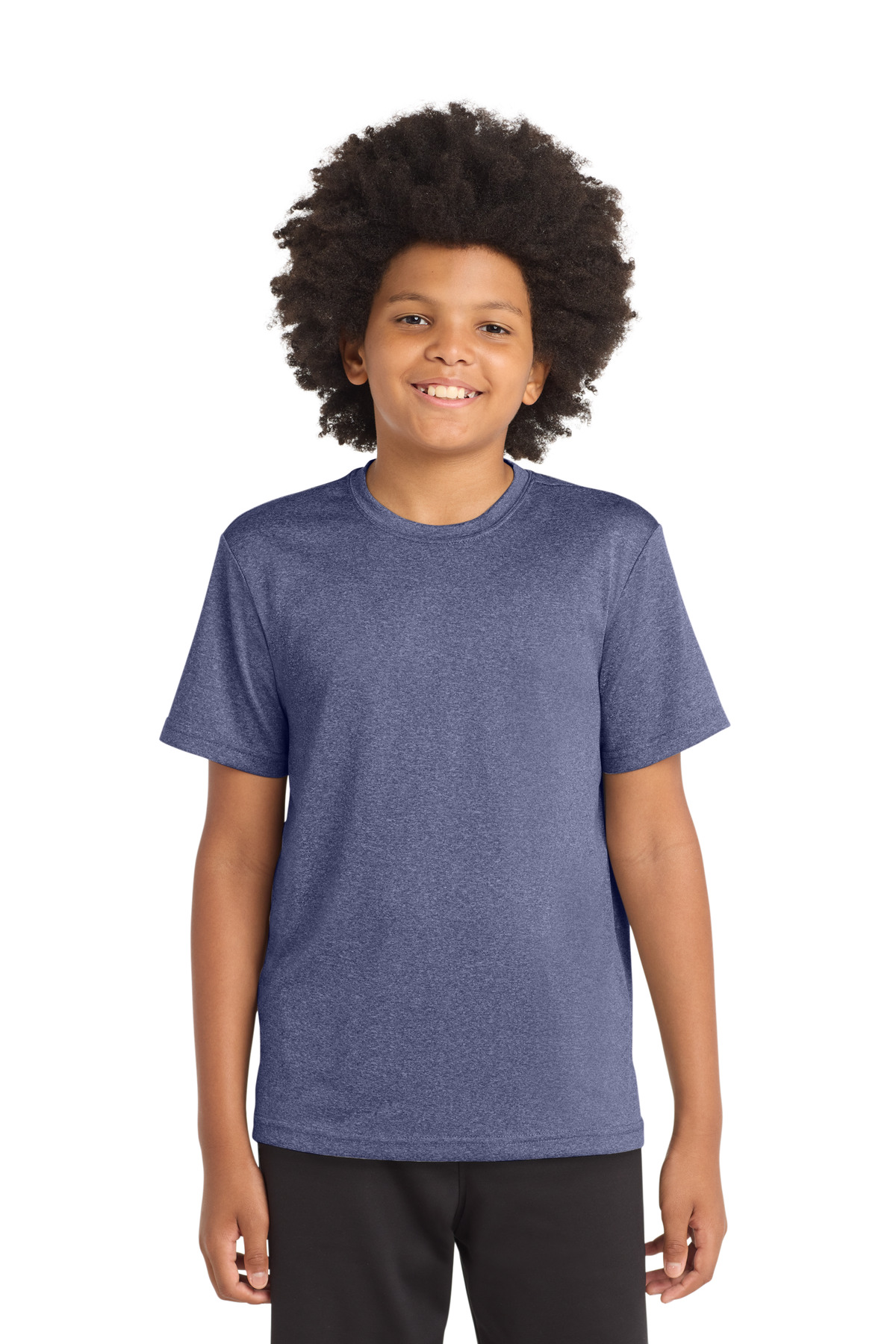Sport-Tek Youth Heather Contender Tee. YST360
