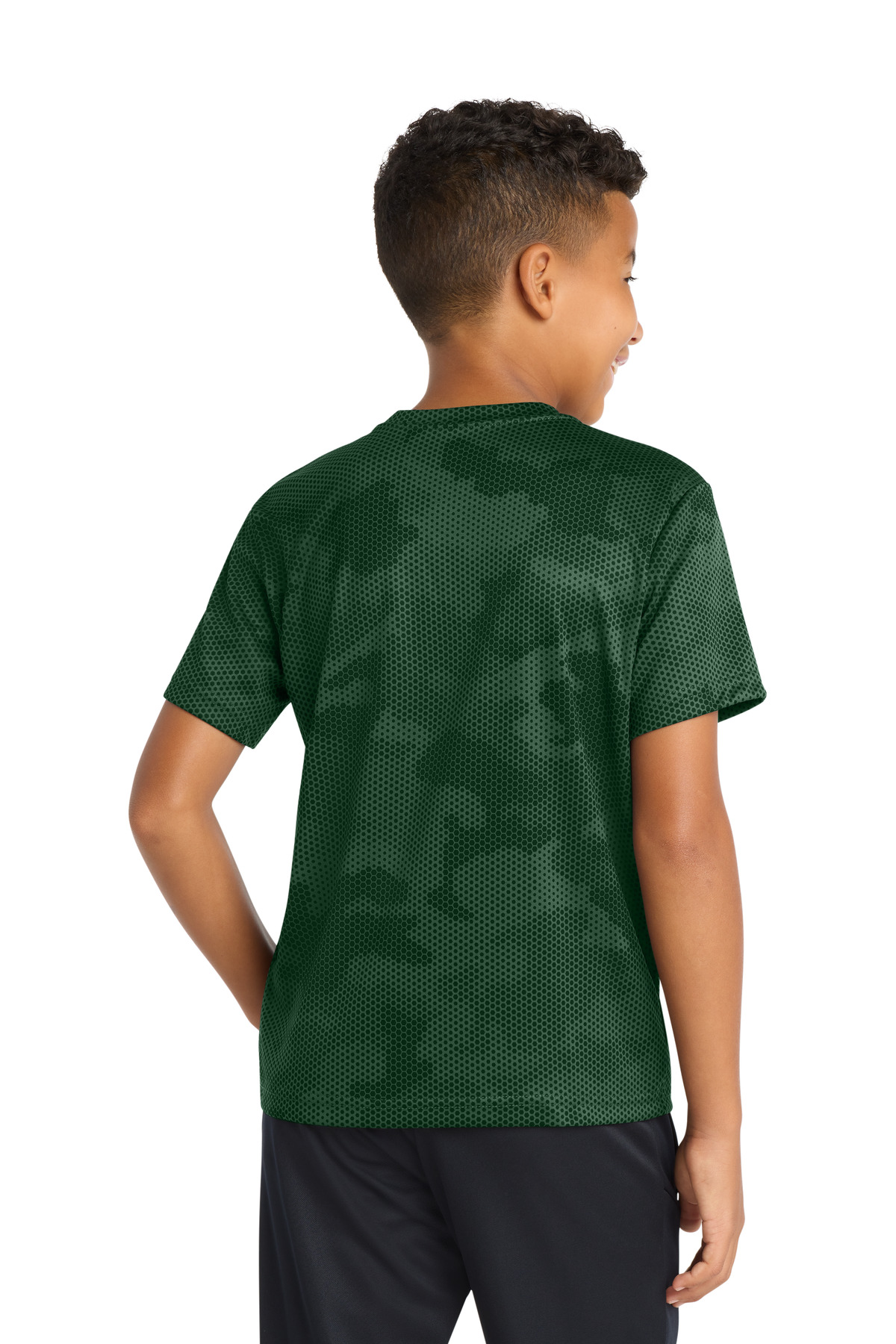 Sport-Tek Youth CamoHex Tee. YST370