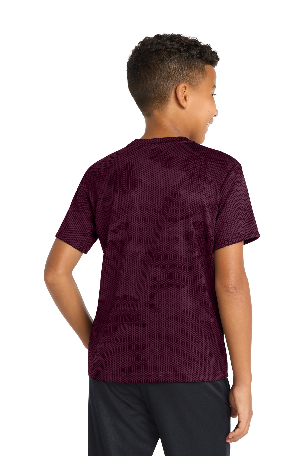 Sport-Tek Youth CamoHex Tee. YST370