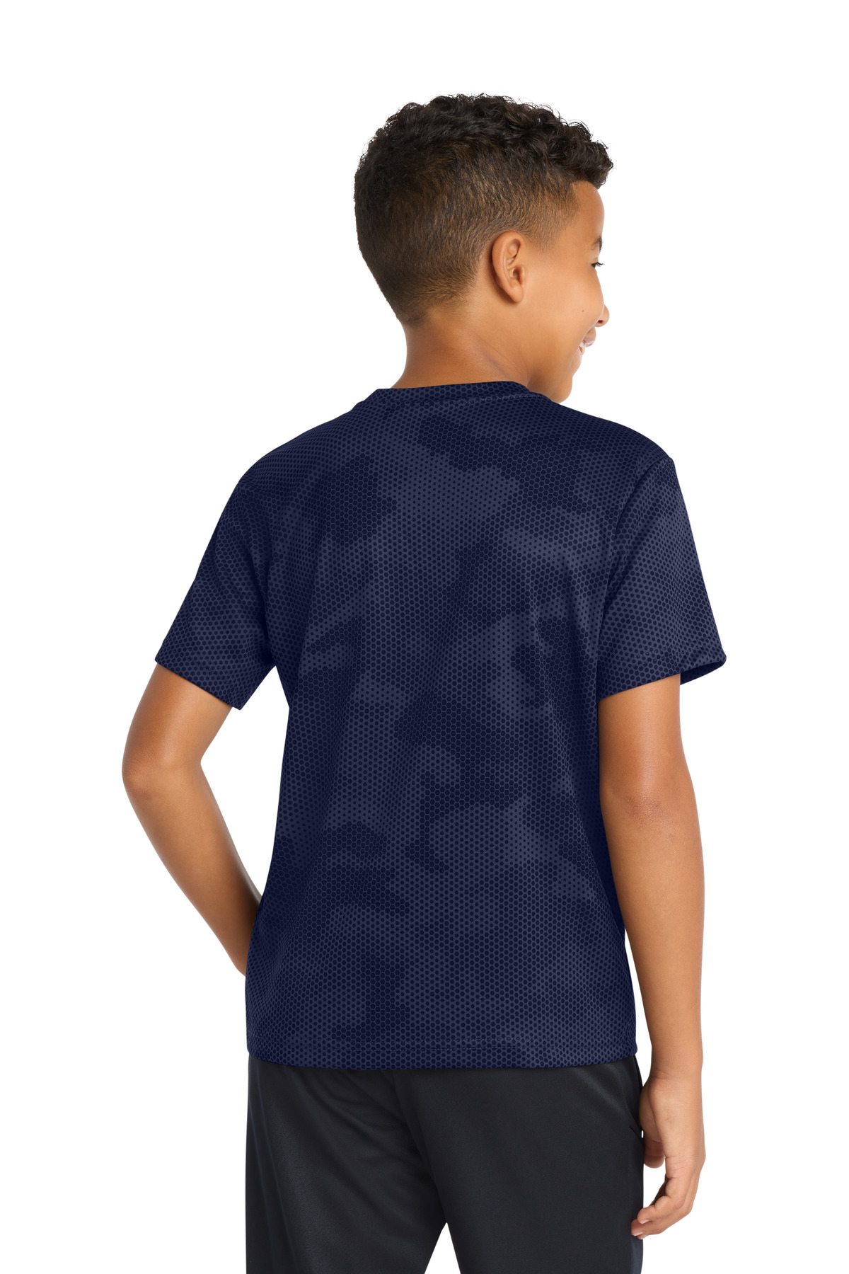 Sport-Tek Youth CamoHex Tee. YST370