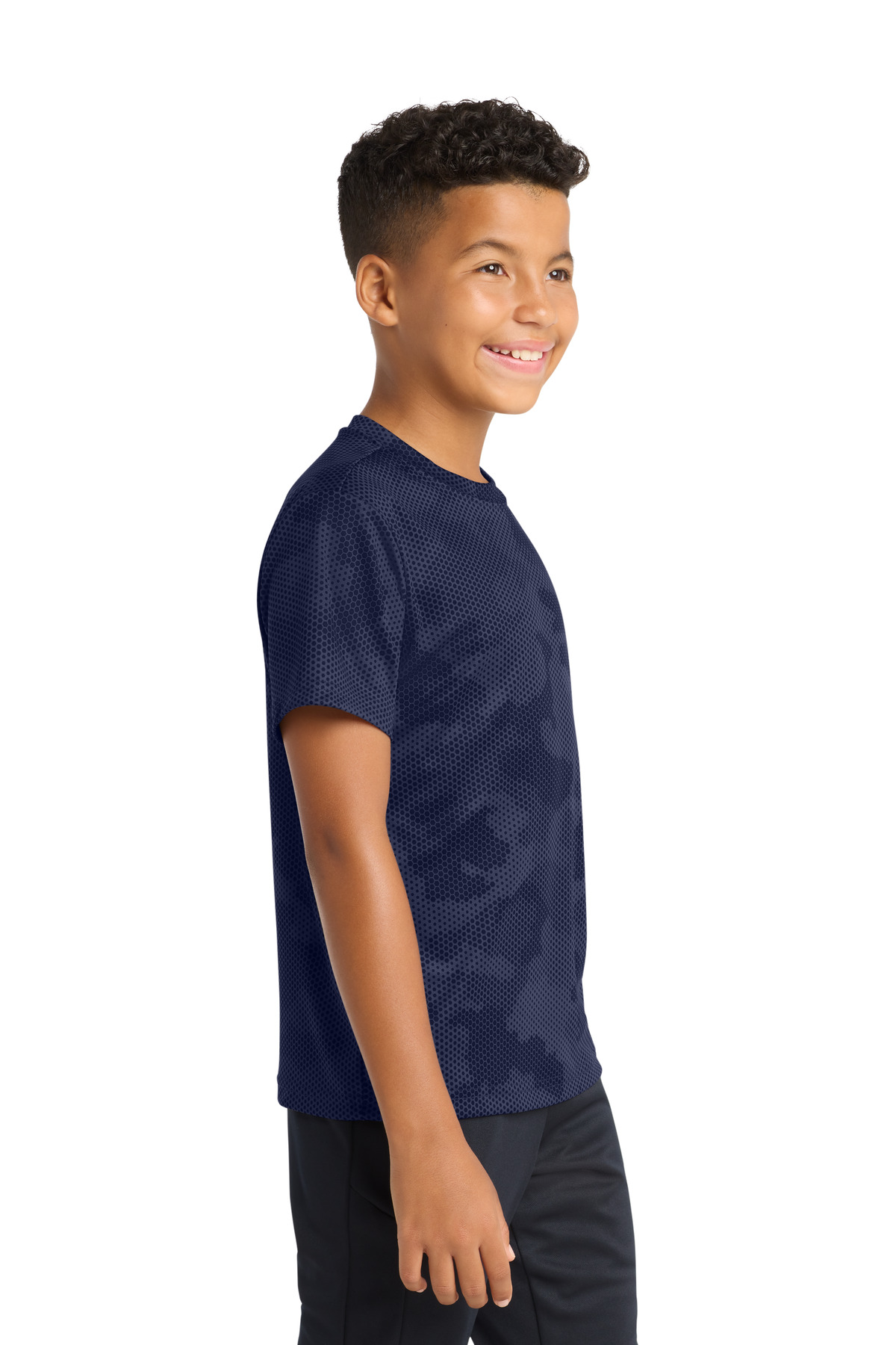 Sport-Tek Youth CamoHex Tee. YST370