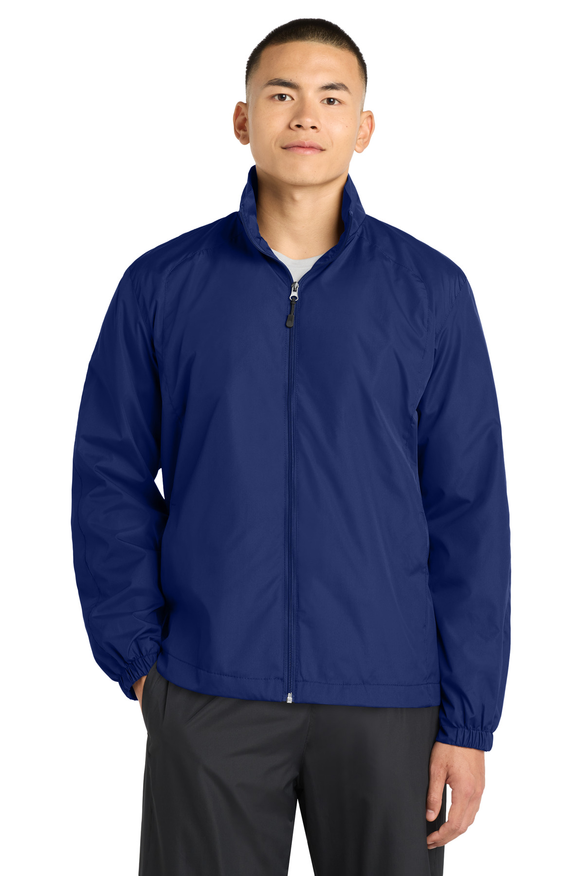 Sport-Tek Full-Zip Wind Jacket. JST70