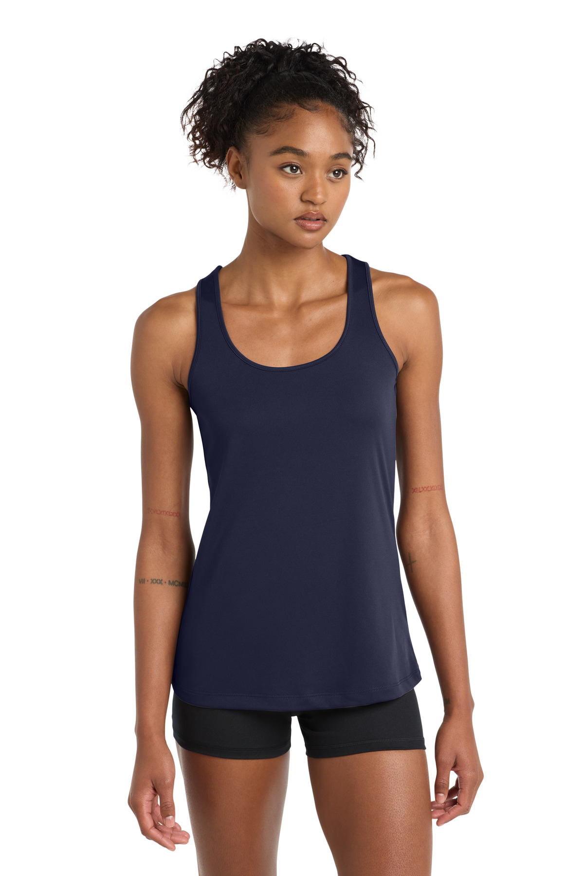 Sport-Tek LST356 swatch in True Navy