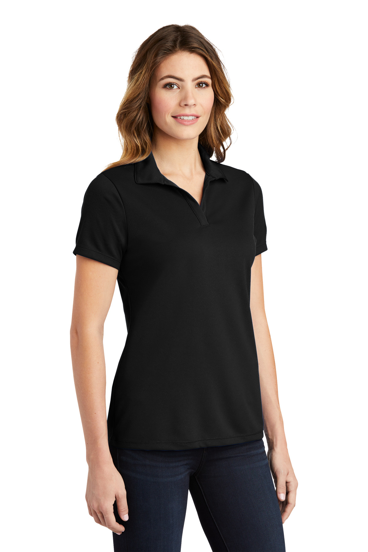 Sport-Tek Women's PosiCharge RacerMesh Polo. LST640