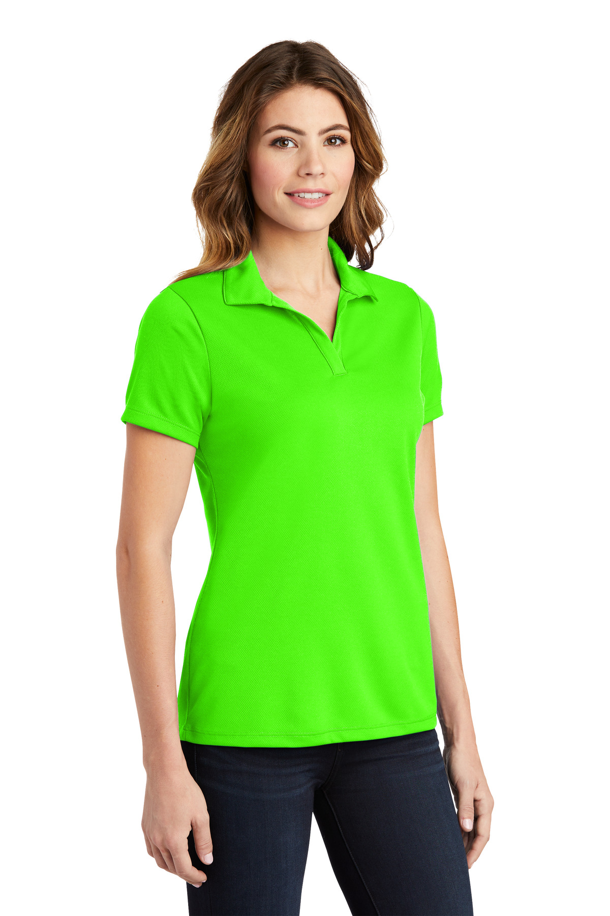 Sport-Tek Women's PosiCharge RacerMesh Polo. LST640