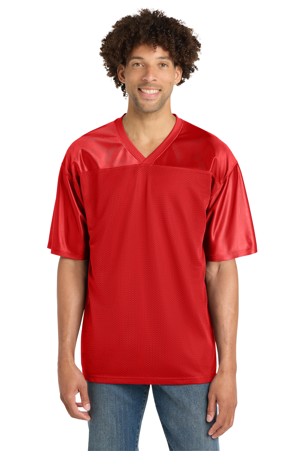 Sport-Tek ® PosiCharge ® Replica Jersey. ST307 - True Red