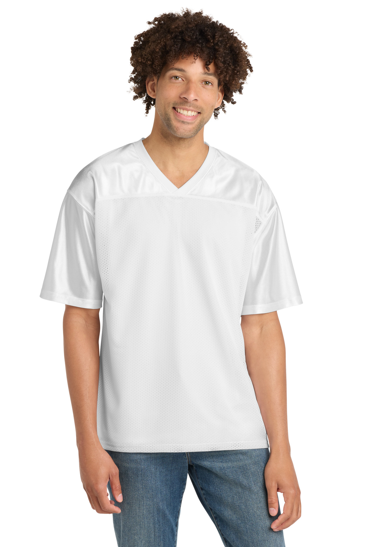 Sport-Tek ® PosiCharge ® Replica Jersey. ST307 - White