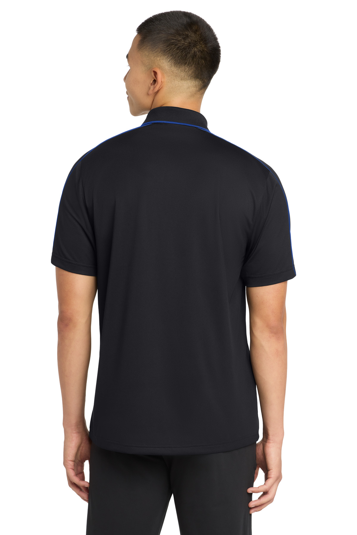 Sport-Tek Micropique Sport-Wick Piped Polo. ST653