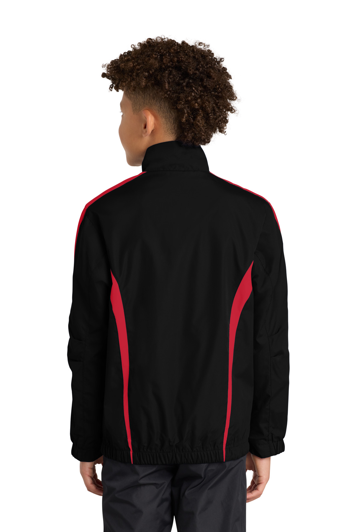 Sport-Tek Youth Colorblock Raglan Jacket. YST60