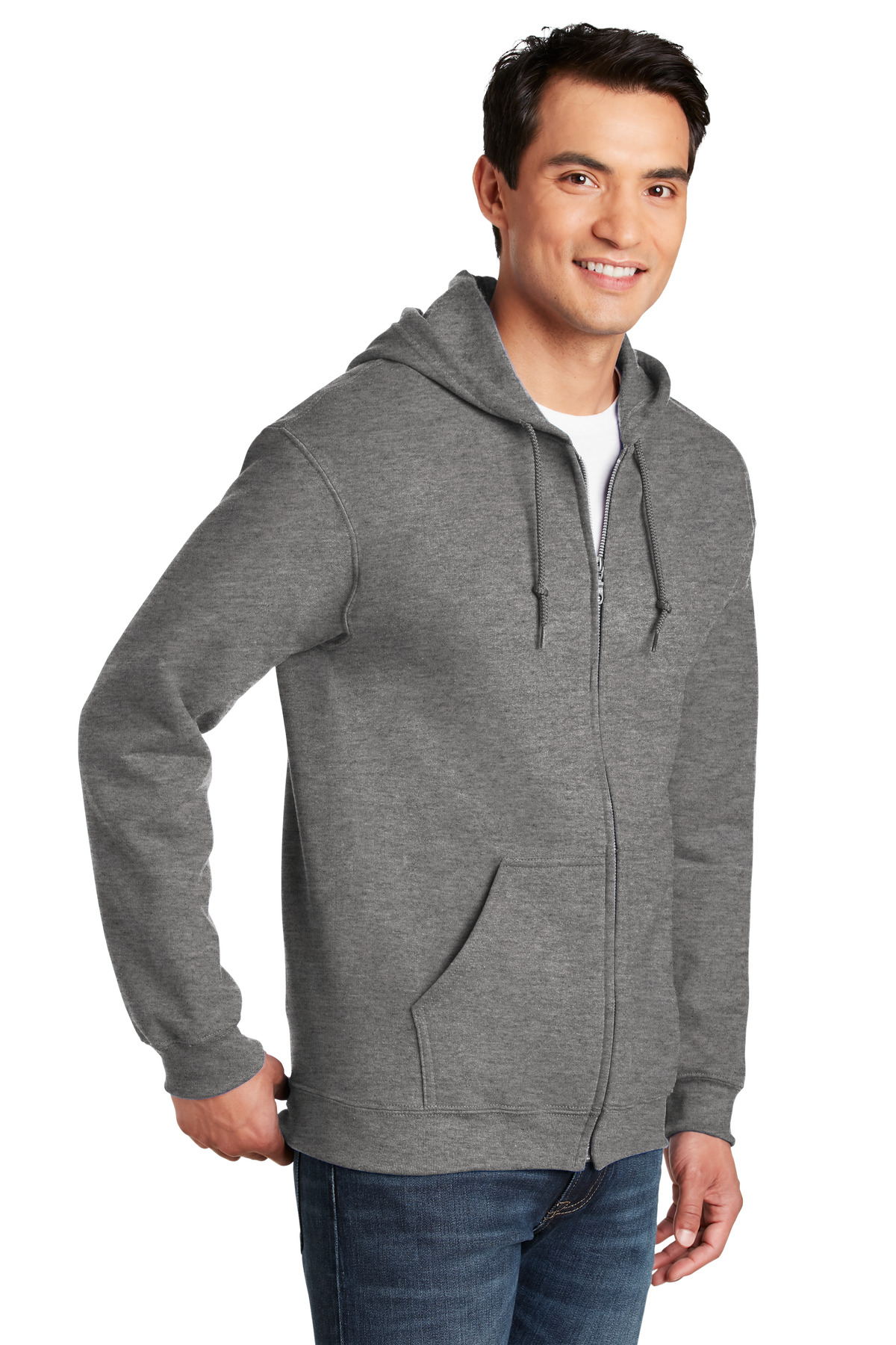 Gildan - Heavy Blend Full-Zip Hooded Sweatshirt. 18600